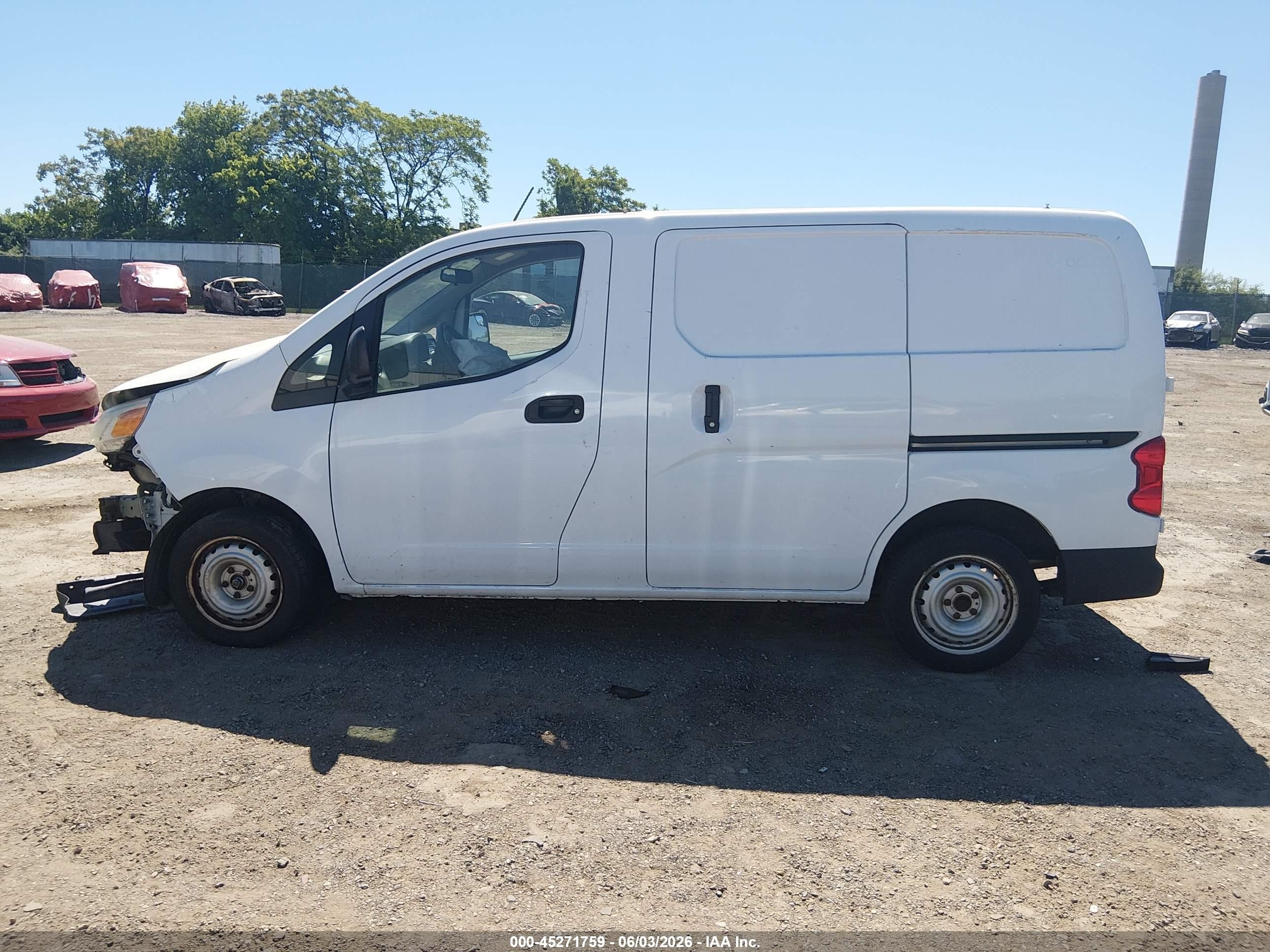 2015 Chevrolet City Express 1lt White vin: 3N63M0ZNXFK707816