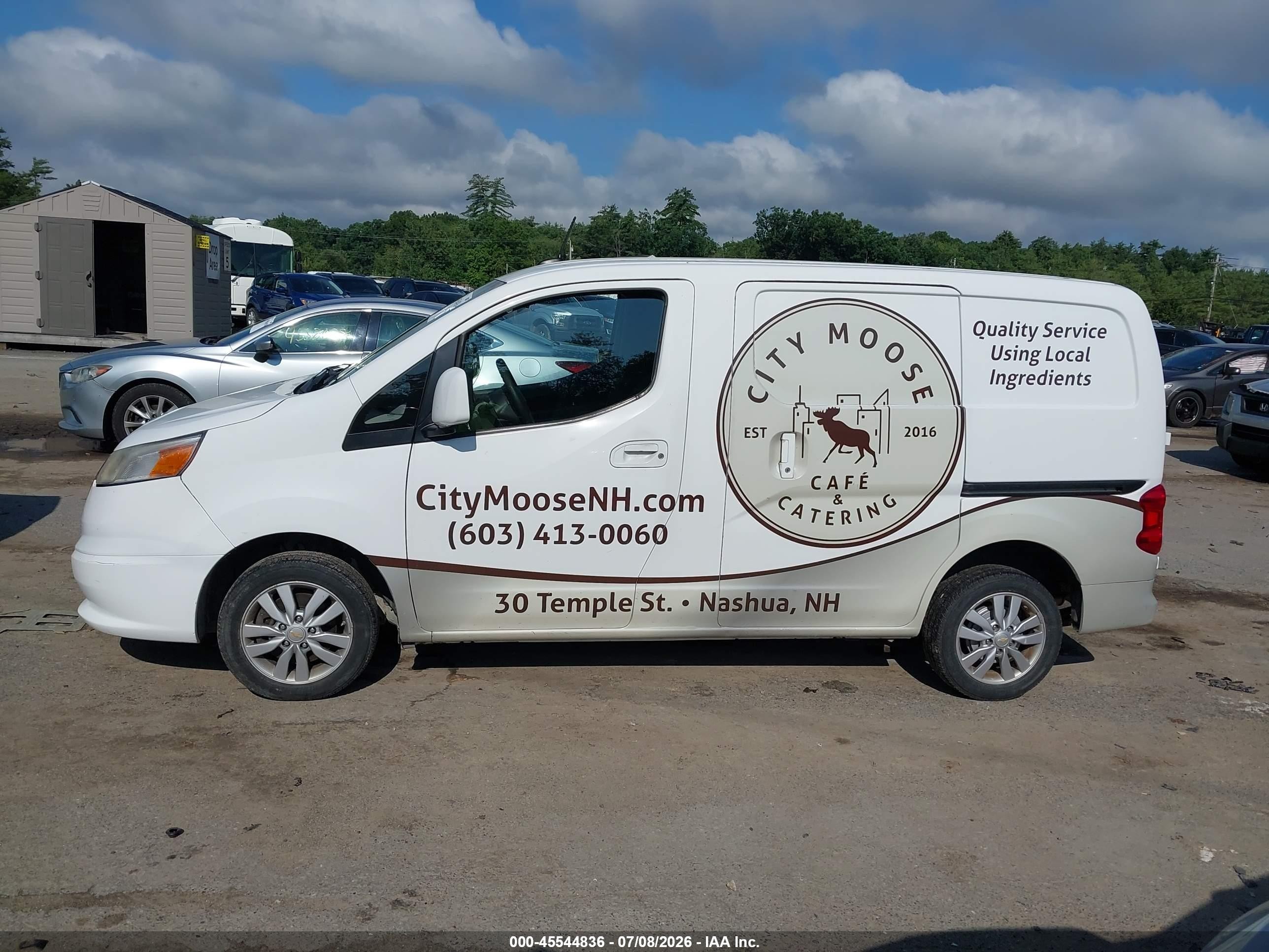 2015 Chevrolet City Express 1lt White vin: 3N63M0ZNXFK711106