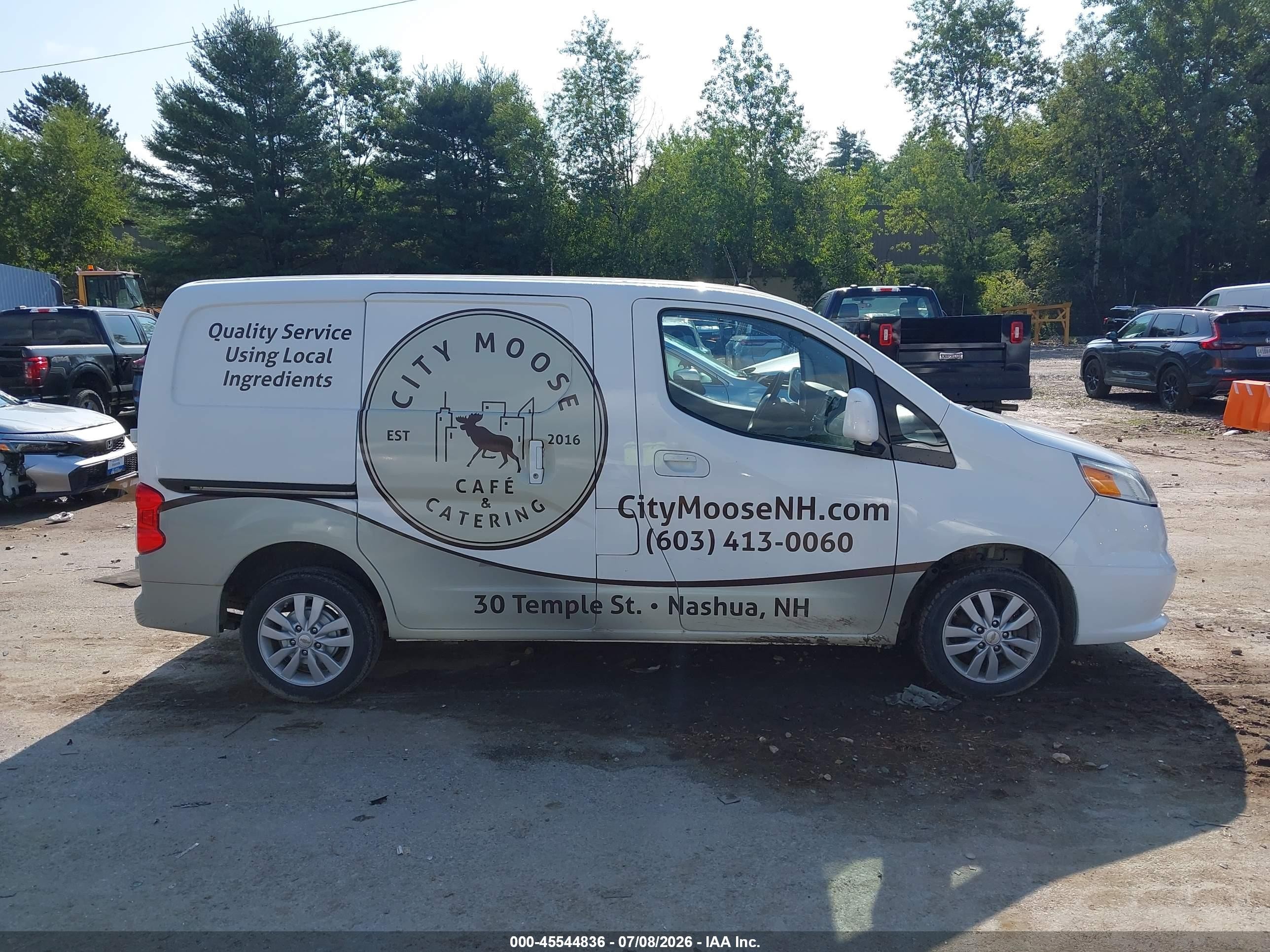 2015 Chevrolet City Express 1lt White vin: 3N63M0ZNXFK711106