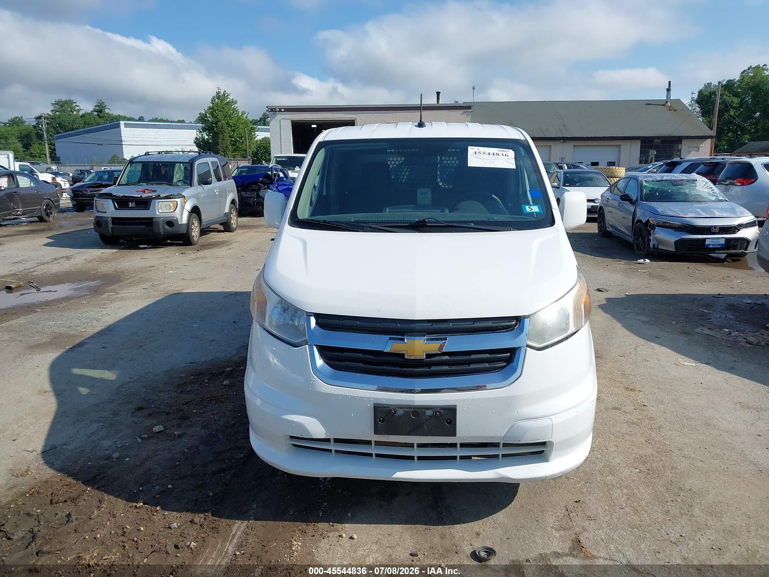 2015 Chevrolet City Express 1lt White vin: 3N63M0ZNXFK711106