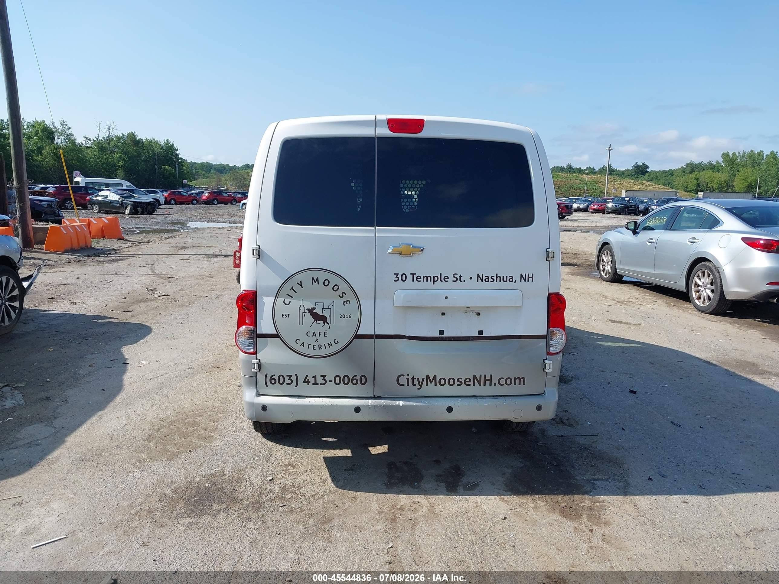 2015 Chevrolet City Express 1lt White vin: 3N63M0ZNXFK711106