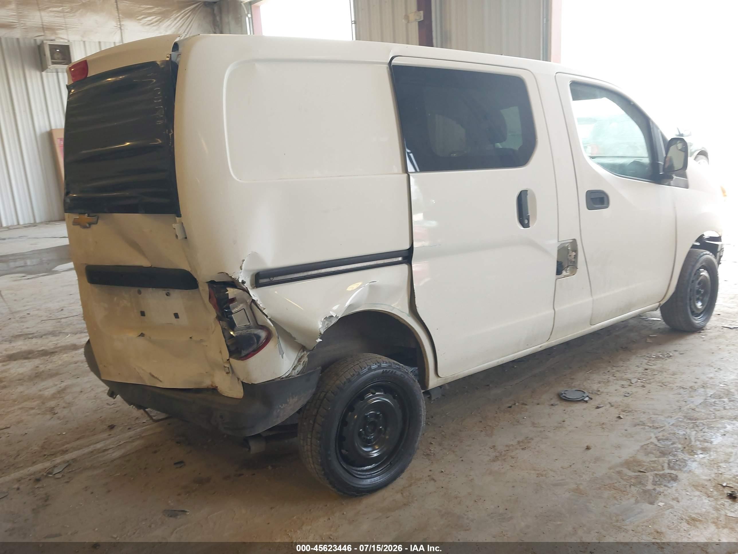 2015 Chevrolet City Express 1lt White vin: 3N63M0ZNXFK714524