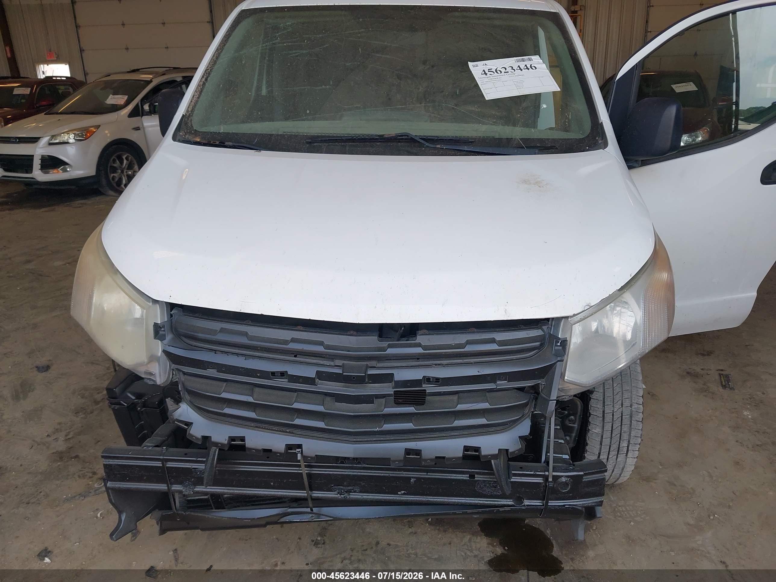 2015 Chevrolet City Express 1lt White vin: 3N63M0ZNXFK714524
