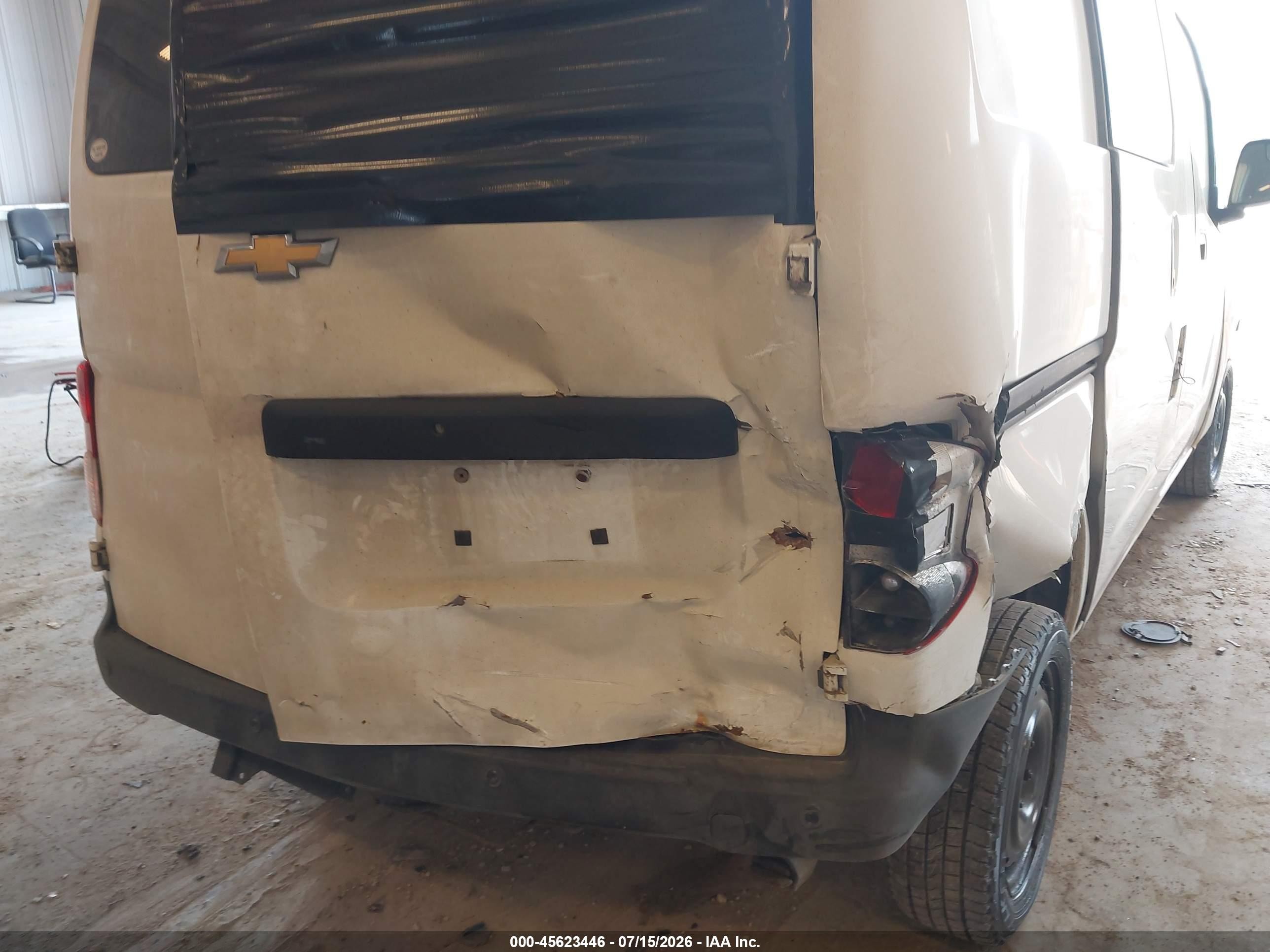 2015 Chevrolet City Express 1lt White vin: 3N63M0ZNXFK714524