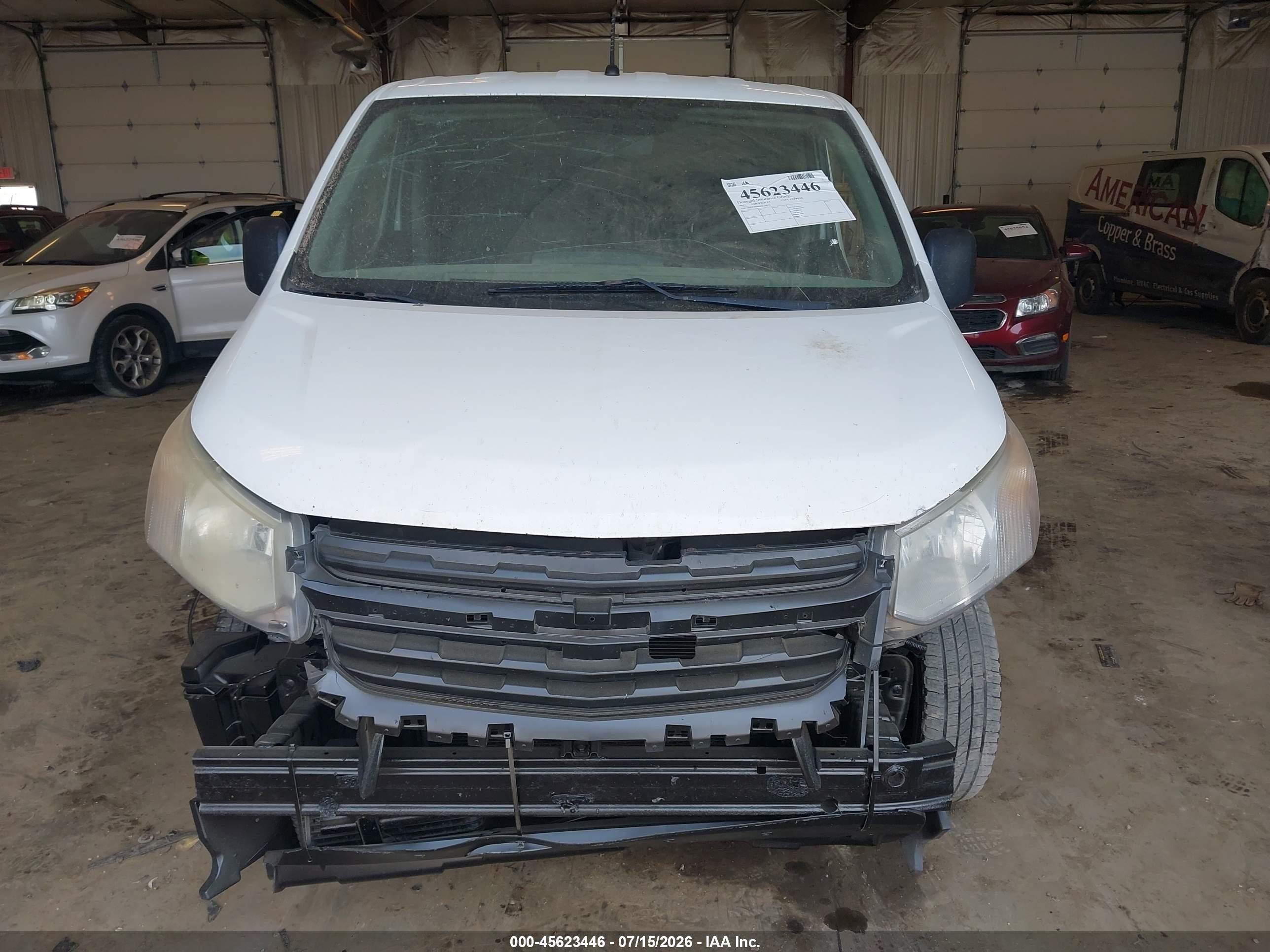 2015 Chevrolet City Express 1lt White vin: 3N63M0ZNXFK714524