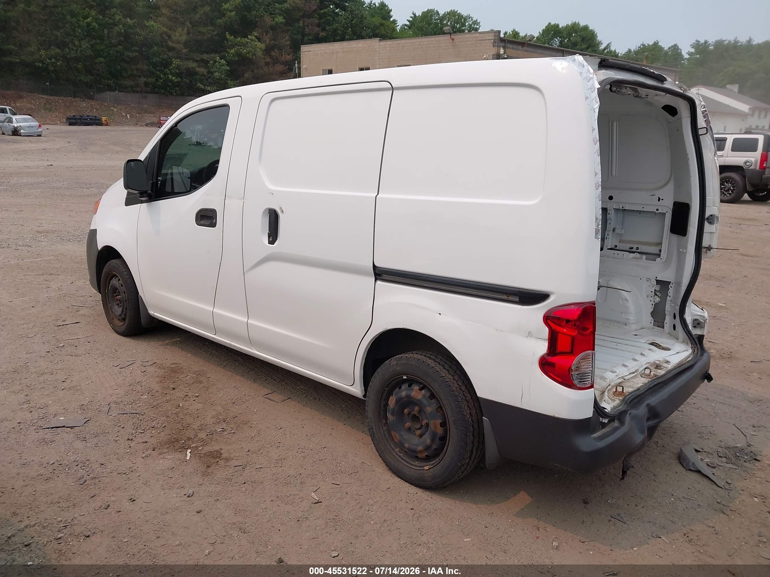2013 Nissan Nv200 Sv White vin: 3N6CM0KN0DK695957