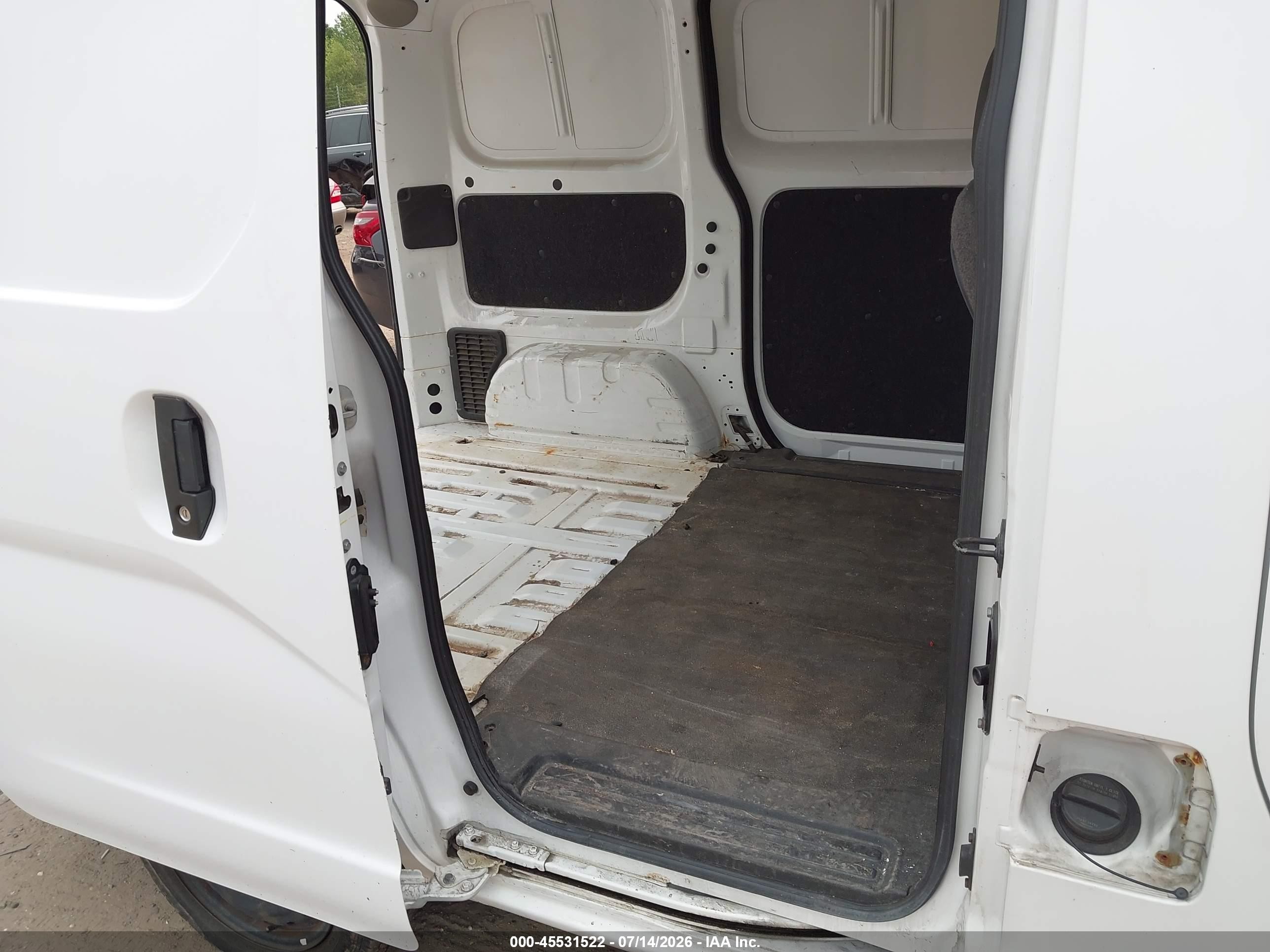 2013 Nissan Nv200 Sv White vin: 3N6CM0KN0DK695957