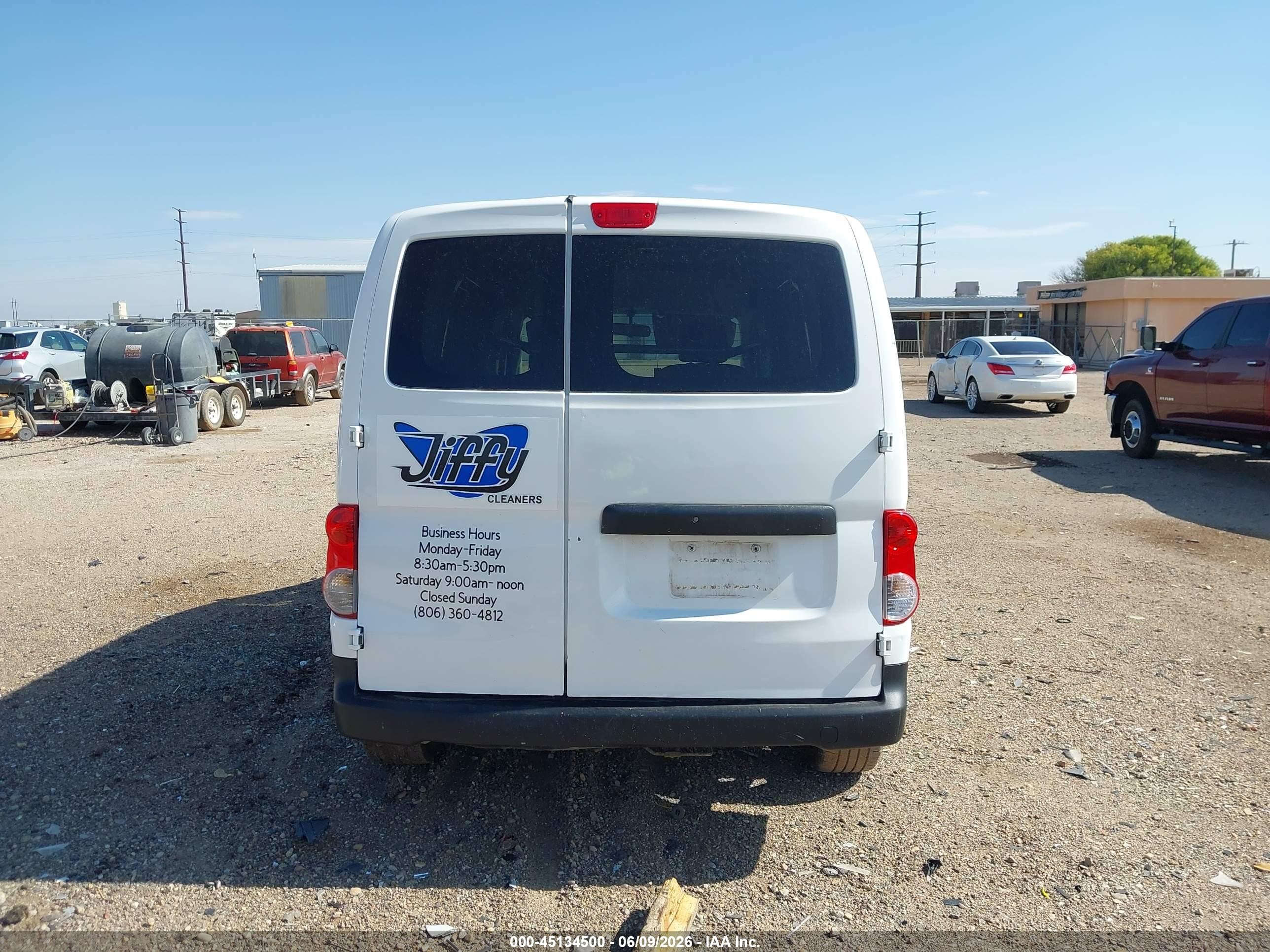 2014 Nissan Nv200 S White vin: 3N6CM0KN0EK692185
