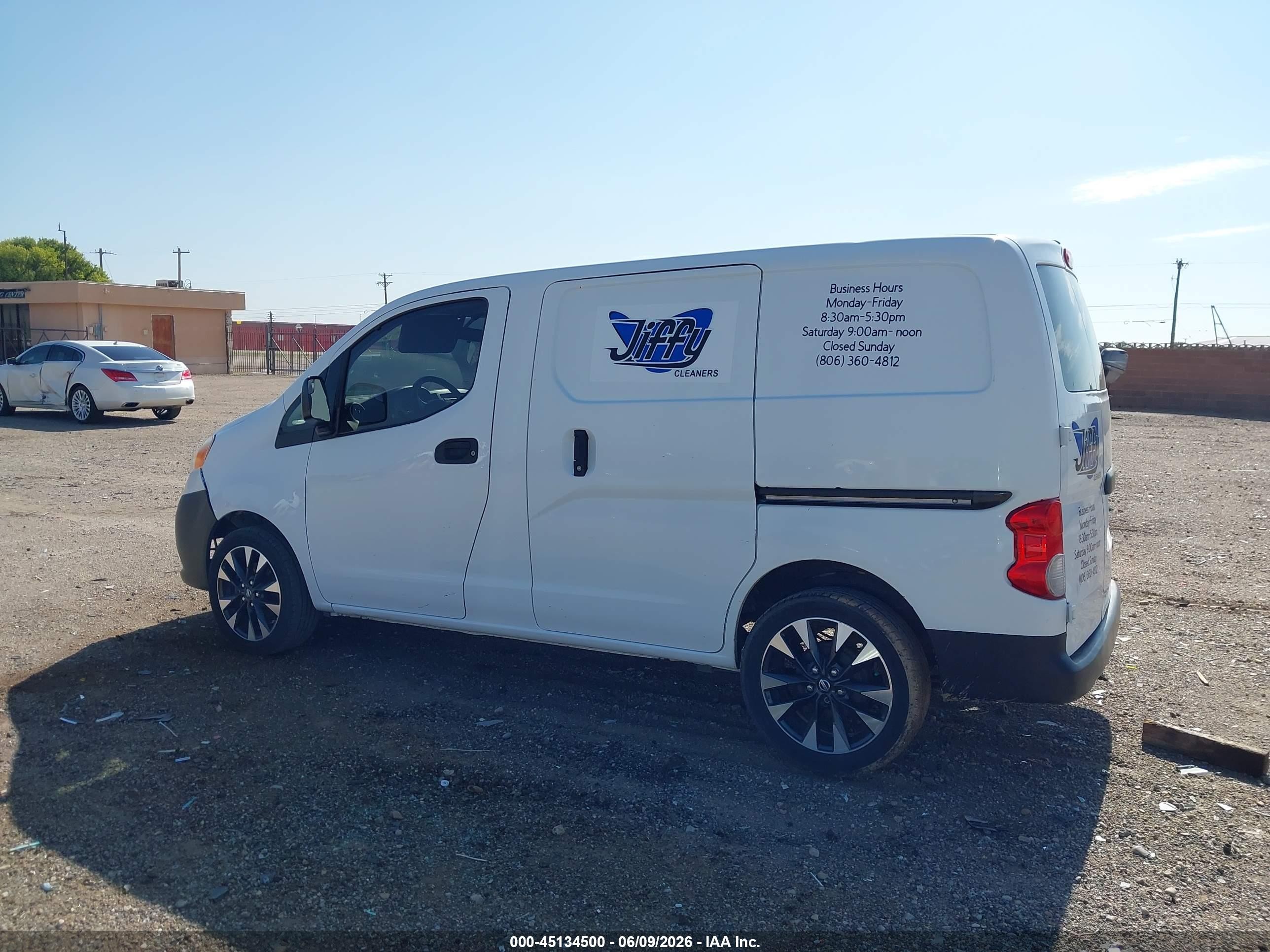 2014 Nissan Nv200 S White vin: 3N6CM0KN0EK692185