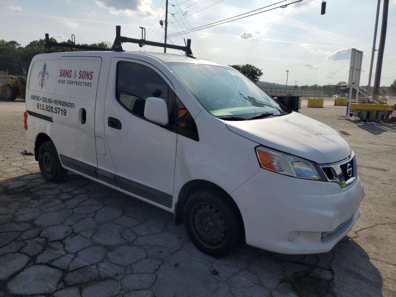 2015 Nissan Nv200 2.5s White vin: 3N6CM0KN0FK697534