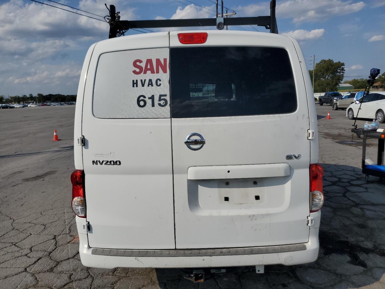 2015 Nissan Nv200 2.5s White vin: 3N6CM0KN0FK697534