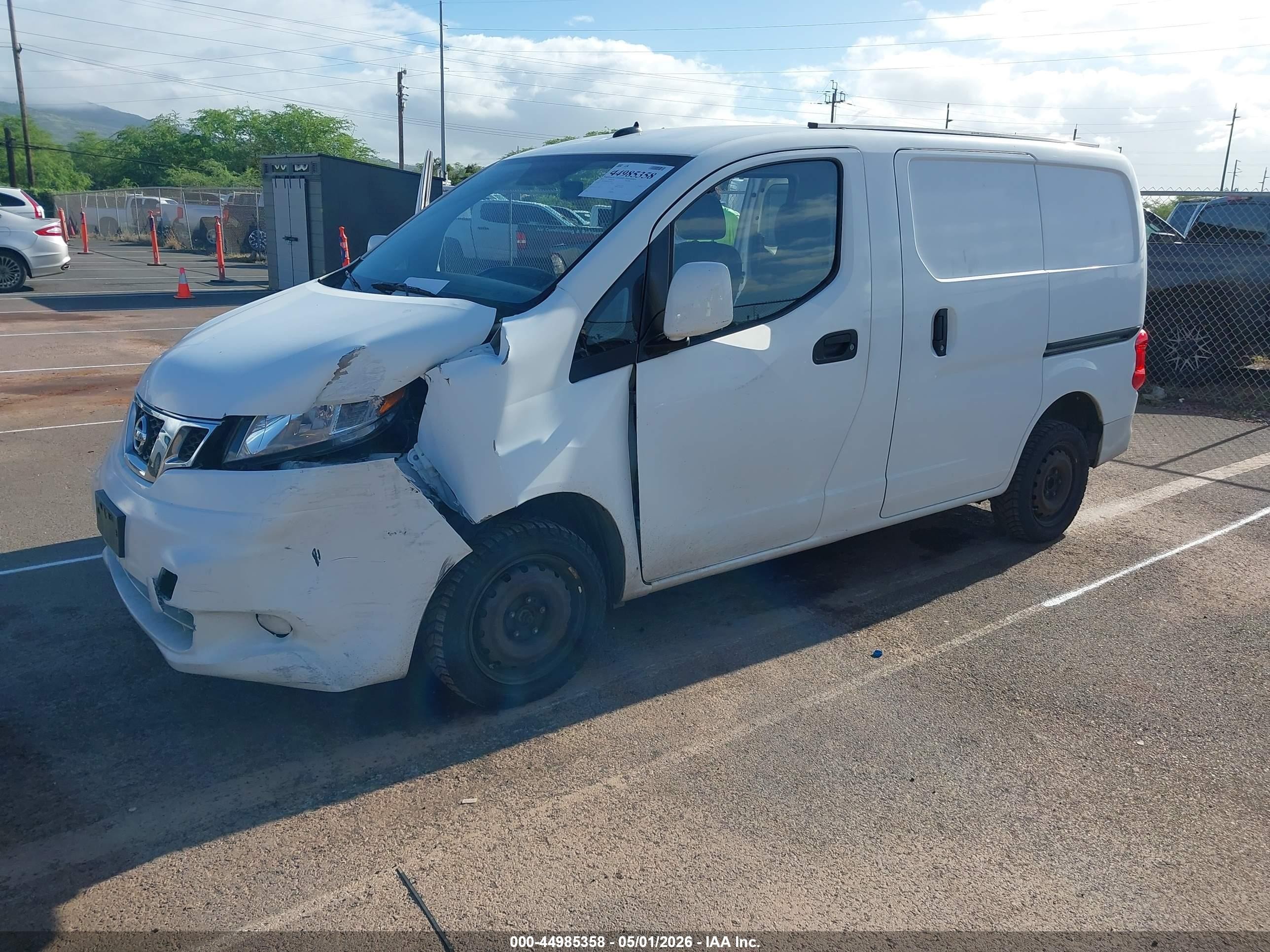 2015 Nissan Nv200 Sv White vin: 3N6CM0KN0FK705163