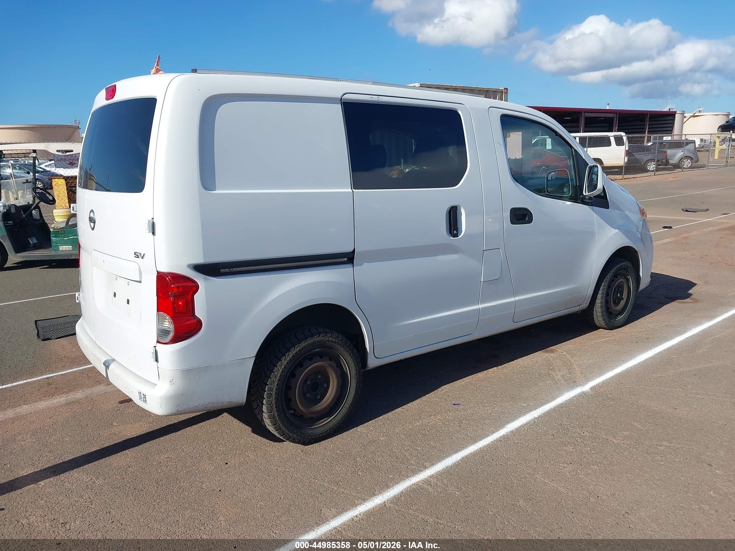 2015 Nissan Nv200 Sv White vin: 3N6CM0KN0FK705163