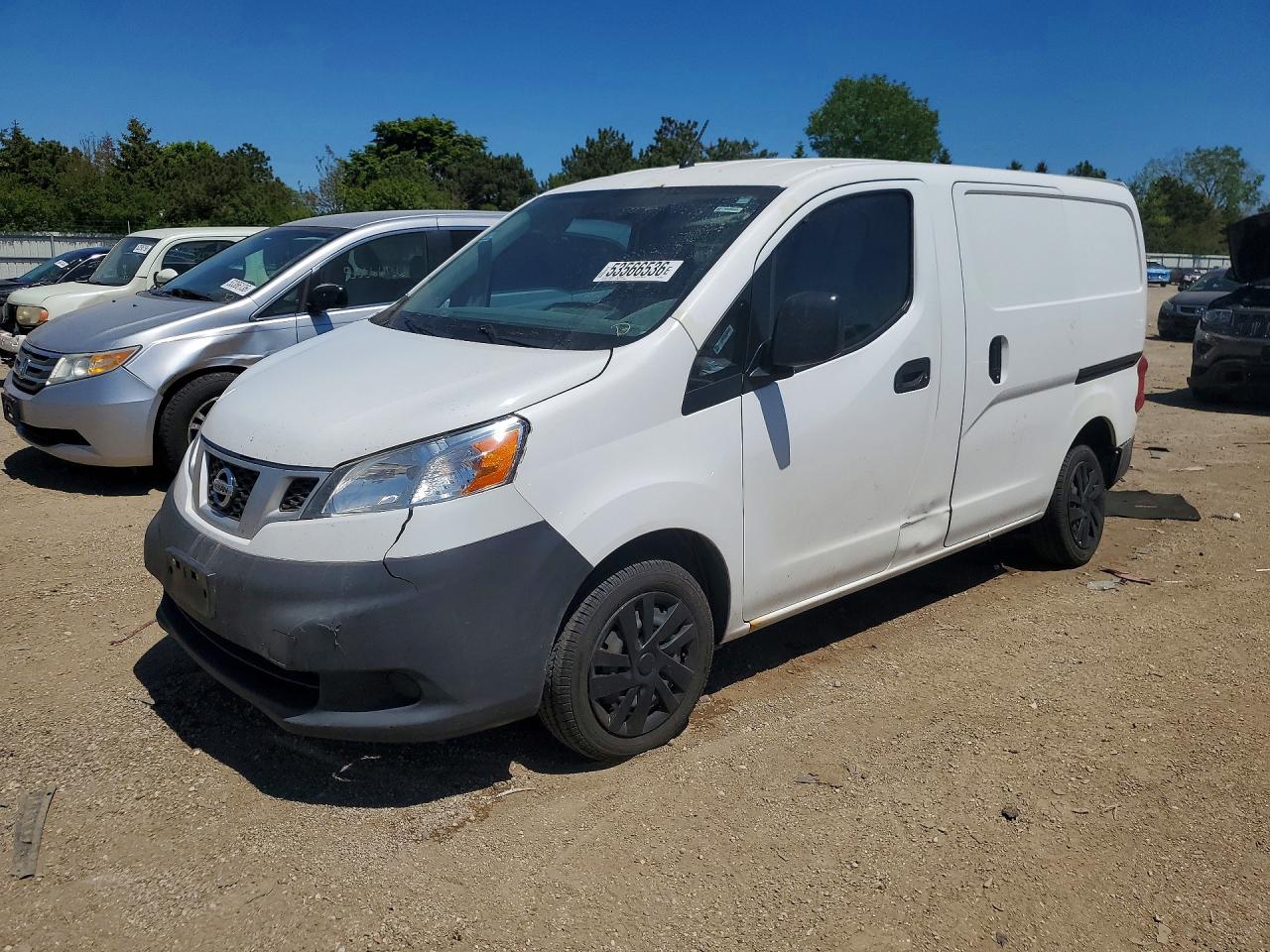 2013 Nissan Nv200 S White vin: 3N6CM0KN1DK690203