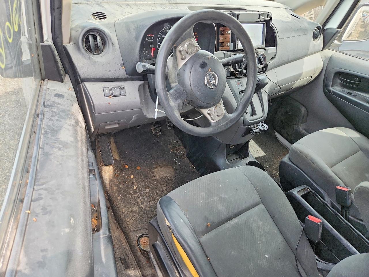 2013 Nissan Nv200 S White vin: 3N6CM0KN1DK690203