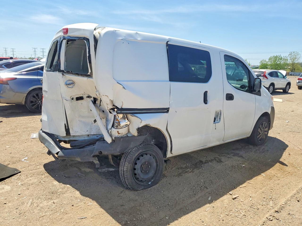 2013 Nissan Nv200 S White vin: 3N6CM0KN1DK690203