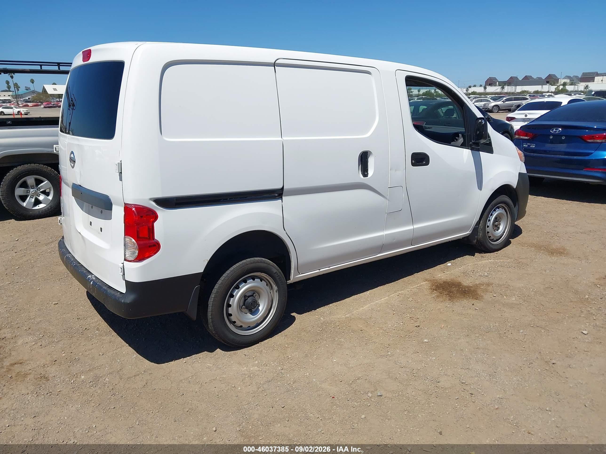 2014 Nissan Nv200 S White vin: 3N6CM0KN1EK693250