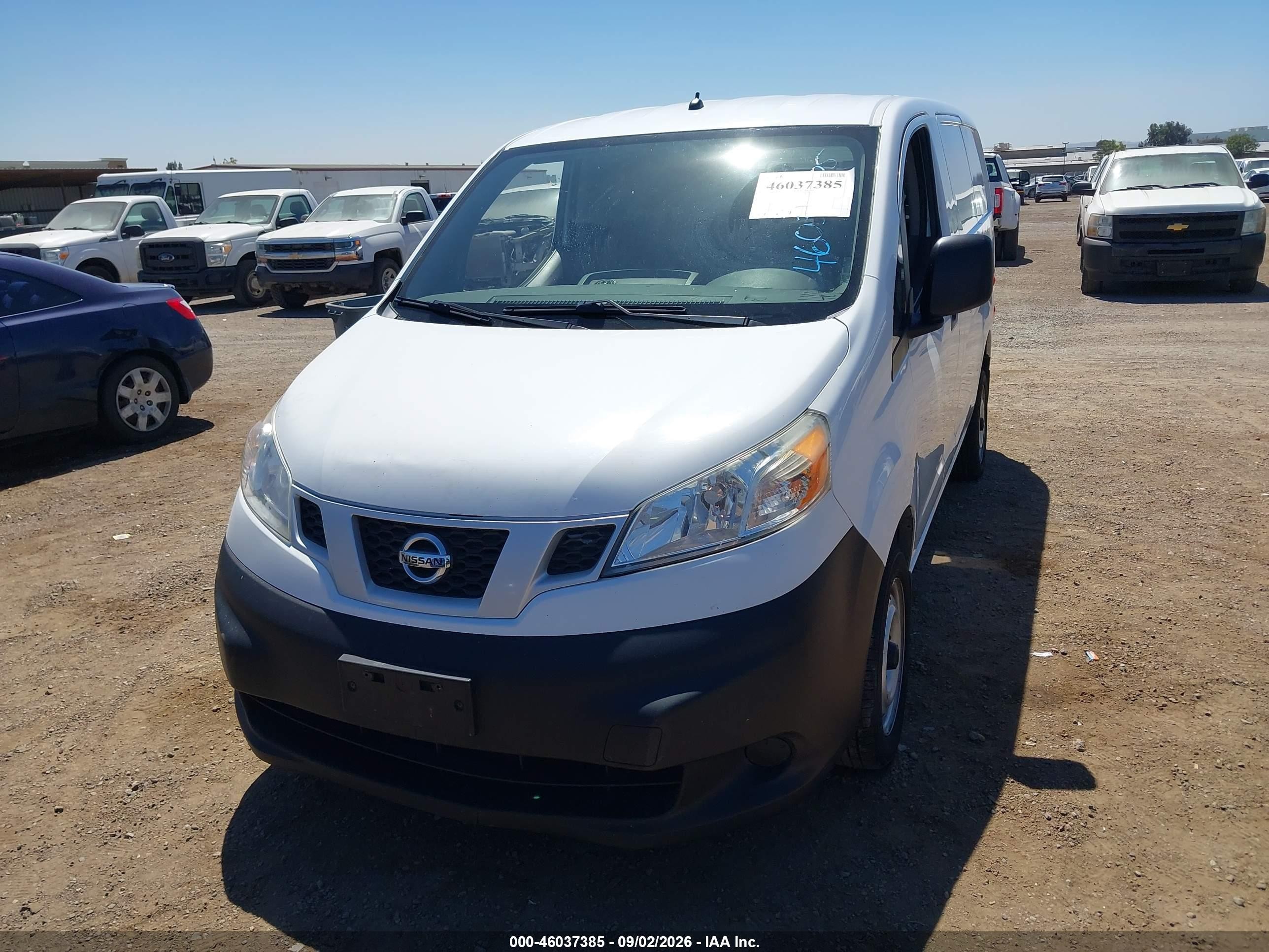 2014 Nissan Nv200 S White vin: 3N6CM0KN1EK693250