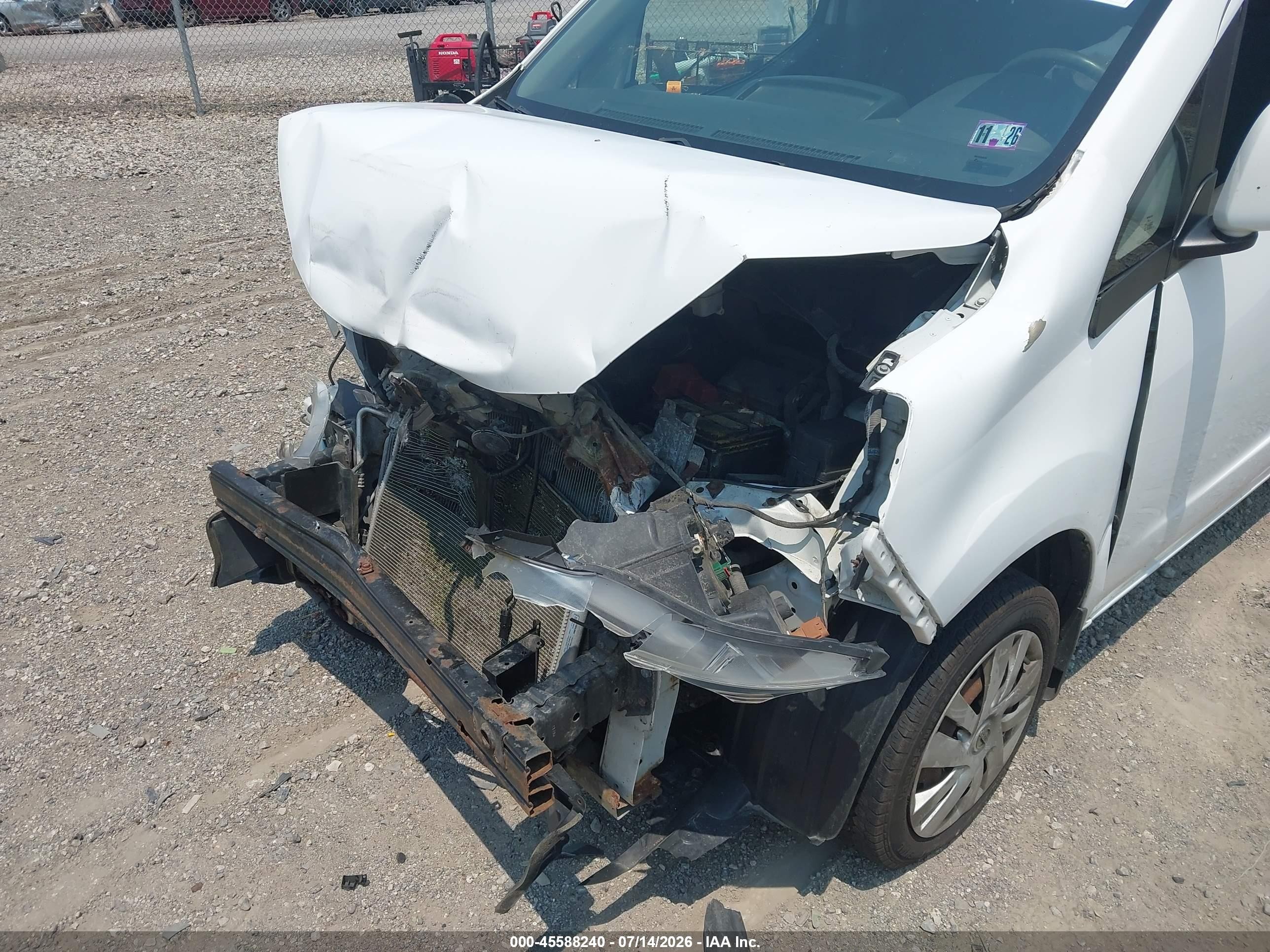 2014 Nissan Nv200 Sv White vin: 3N6CM0KN1EK696309