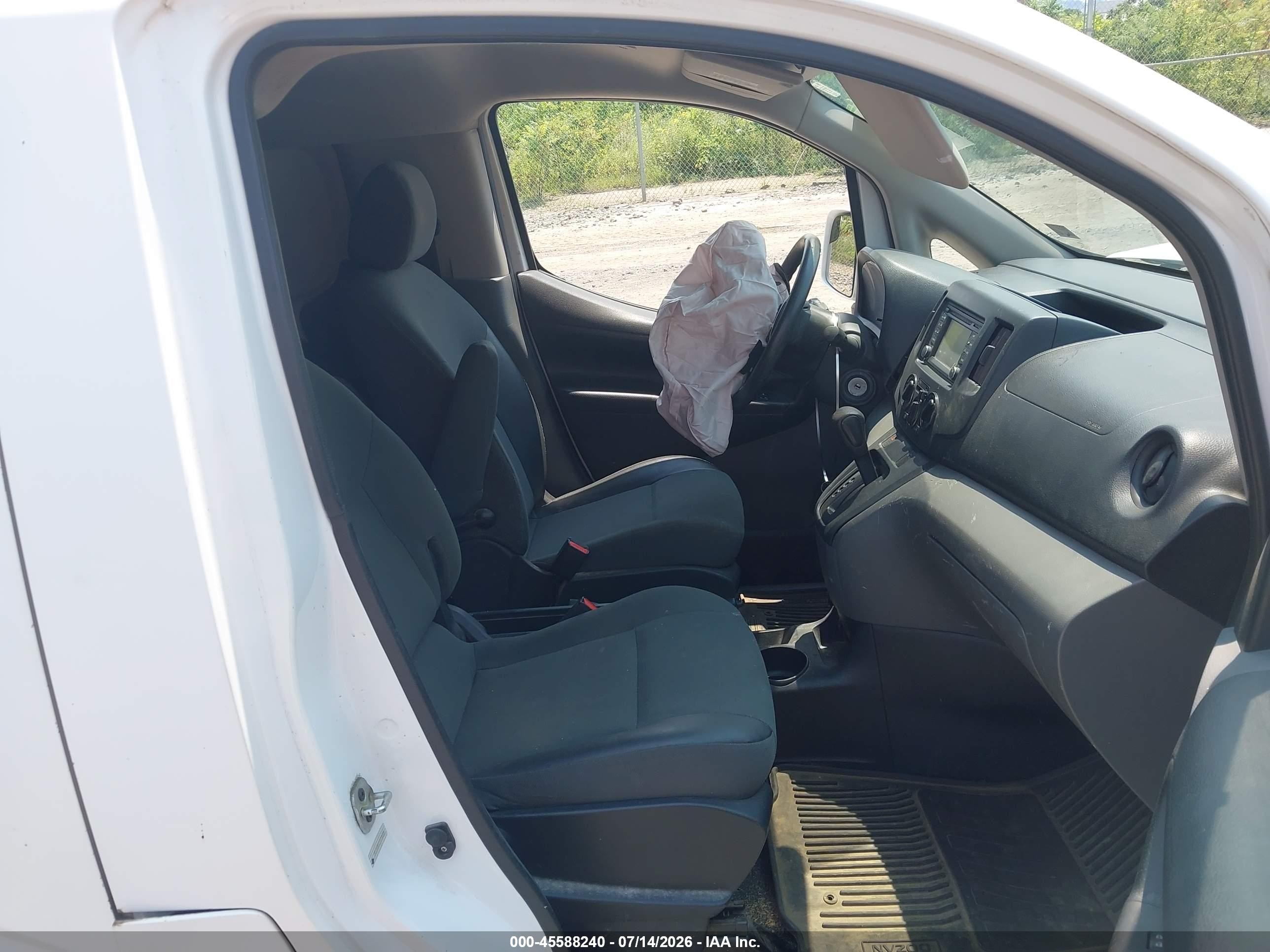 2014 Nissan Nv200 Sv White vin: 3N6CM0KN1EK696309