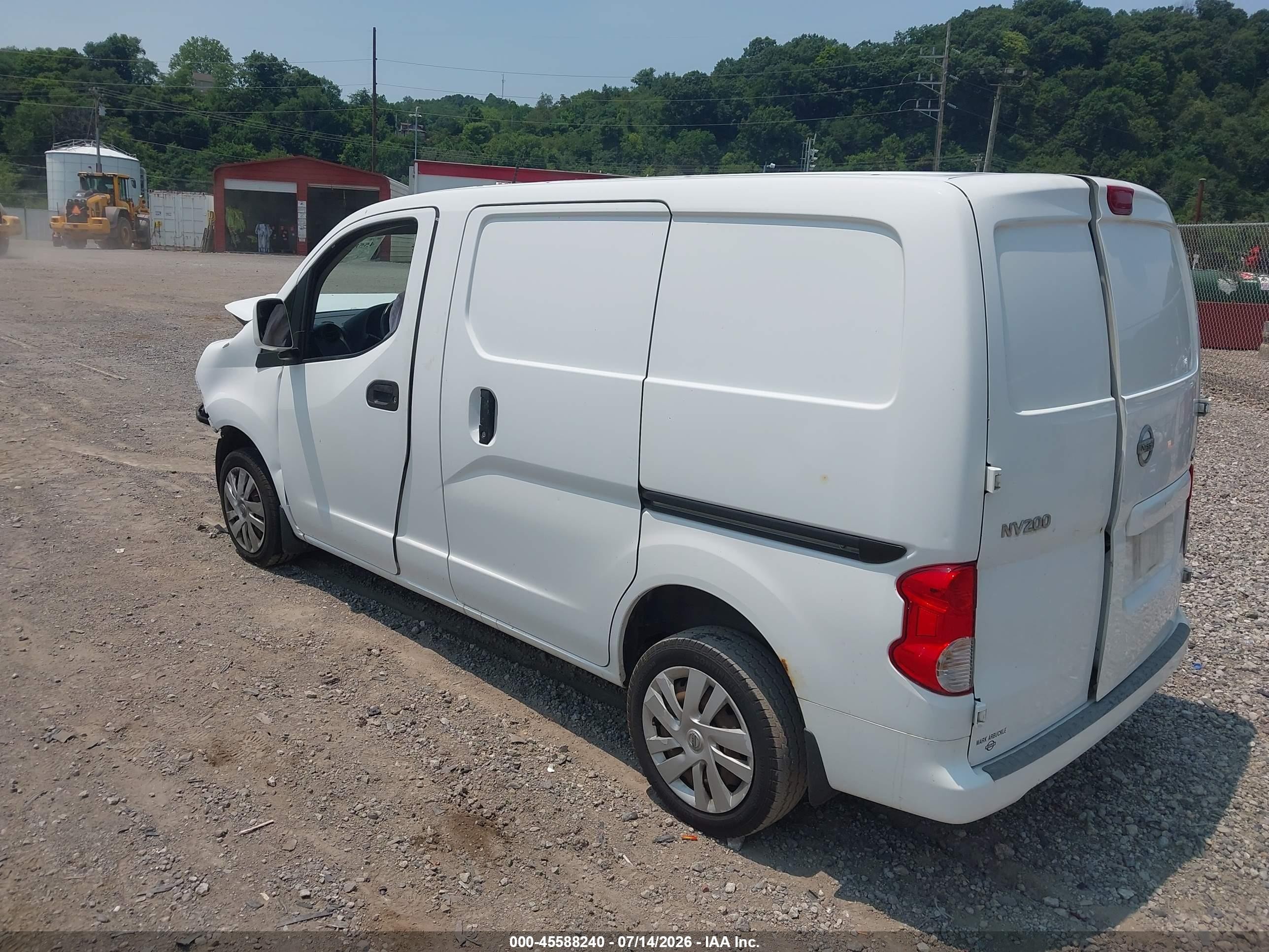 2014 Nissan Nv200 Sv White vin: 3N6CM0KN1EK696309