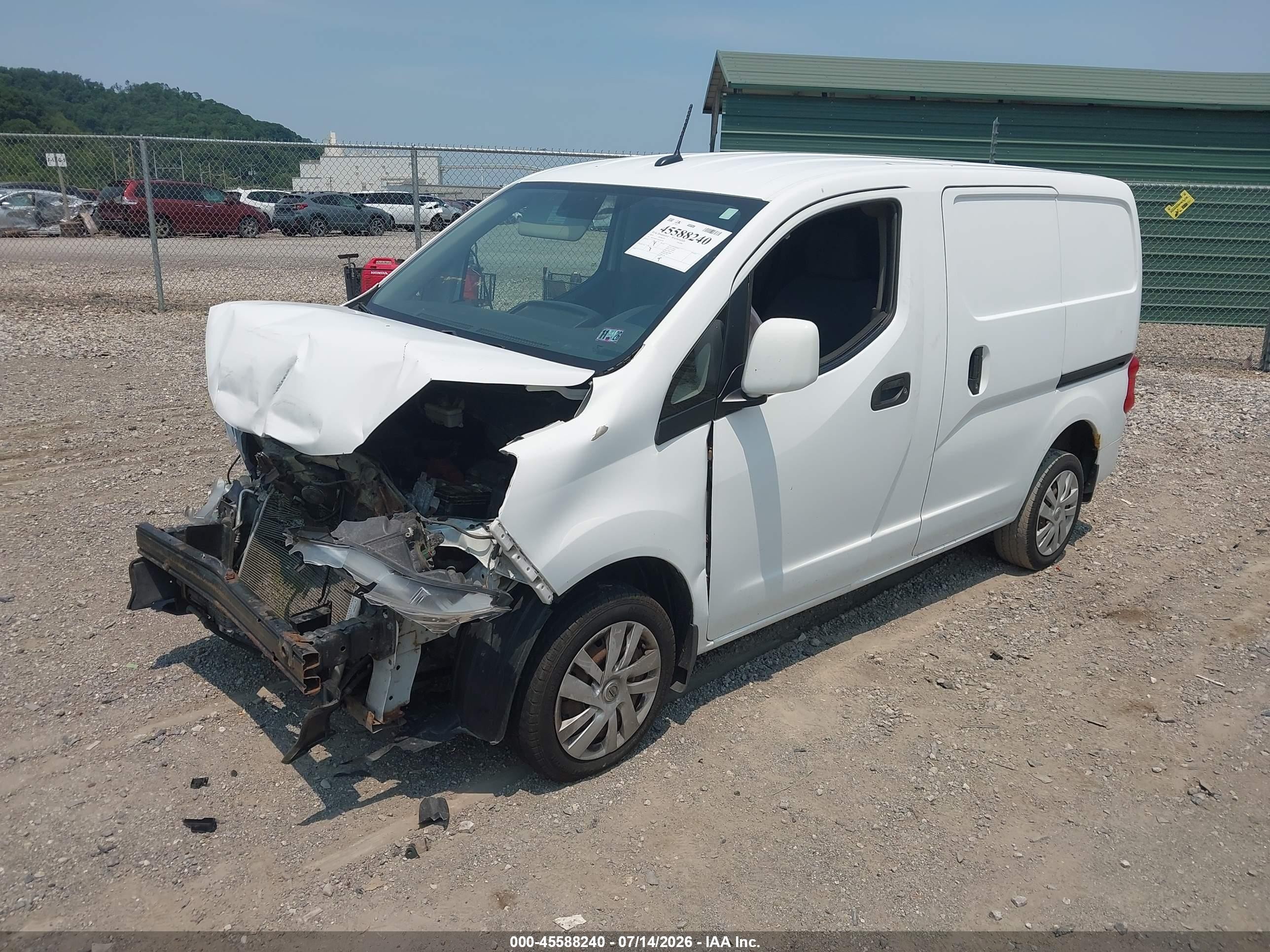 2014 Nissan Nv200 Sv White vin: 3N6CM0KN1EK696309