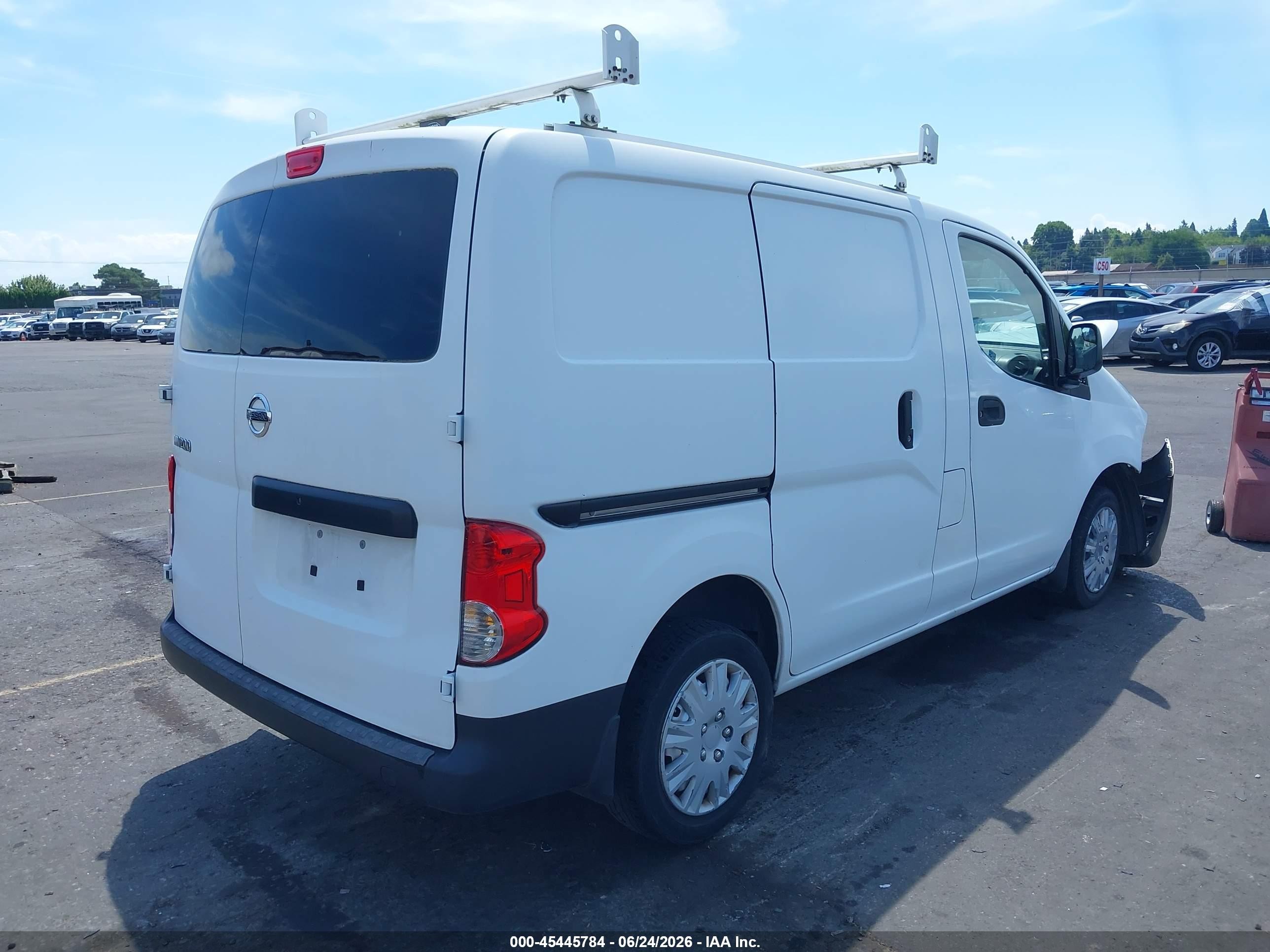 2015 Nissan Nv200 S White vin: 3N6CM0KN1FK736485