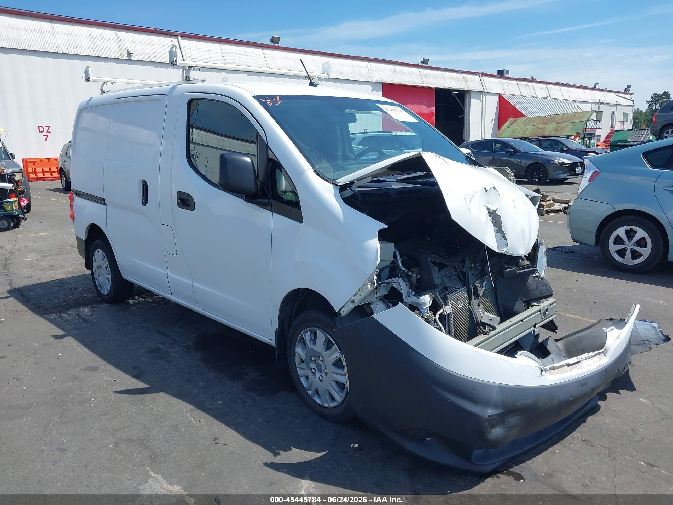 2015 Nissan Nv200 S White vin: 3N6CM0KN1FK736485