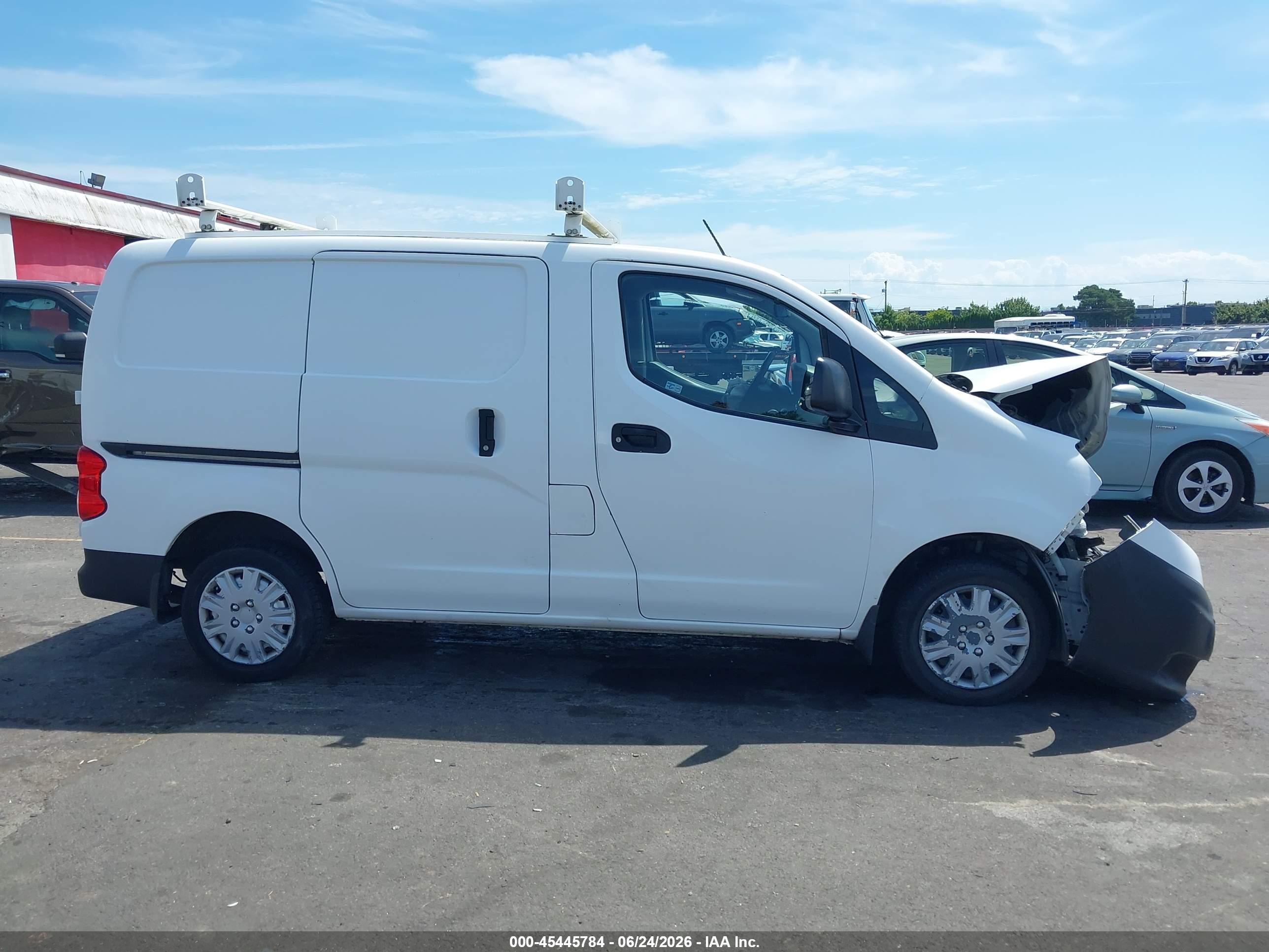 2015 Nissan Nv200 S White vin: 3N6CM0KN1FK736485