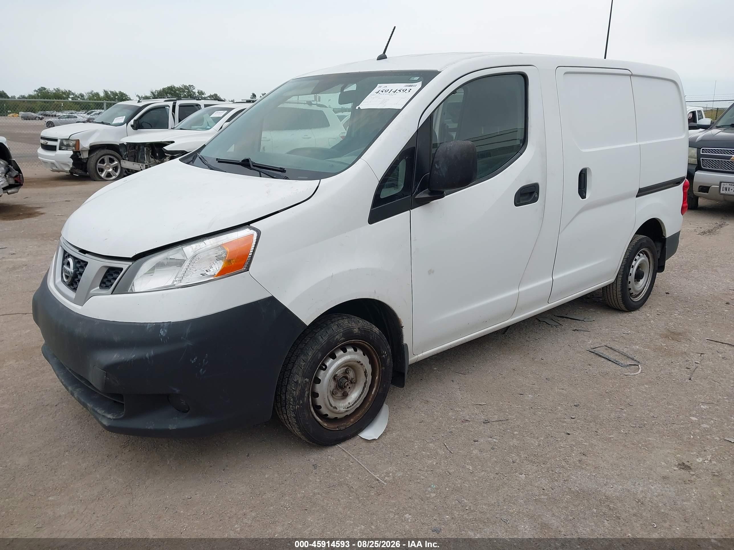 2016 Nissan Nv200 Sv White vin: 3N6CM0KN1GK701365