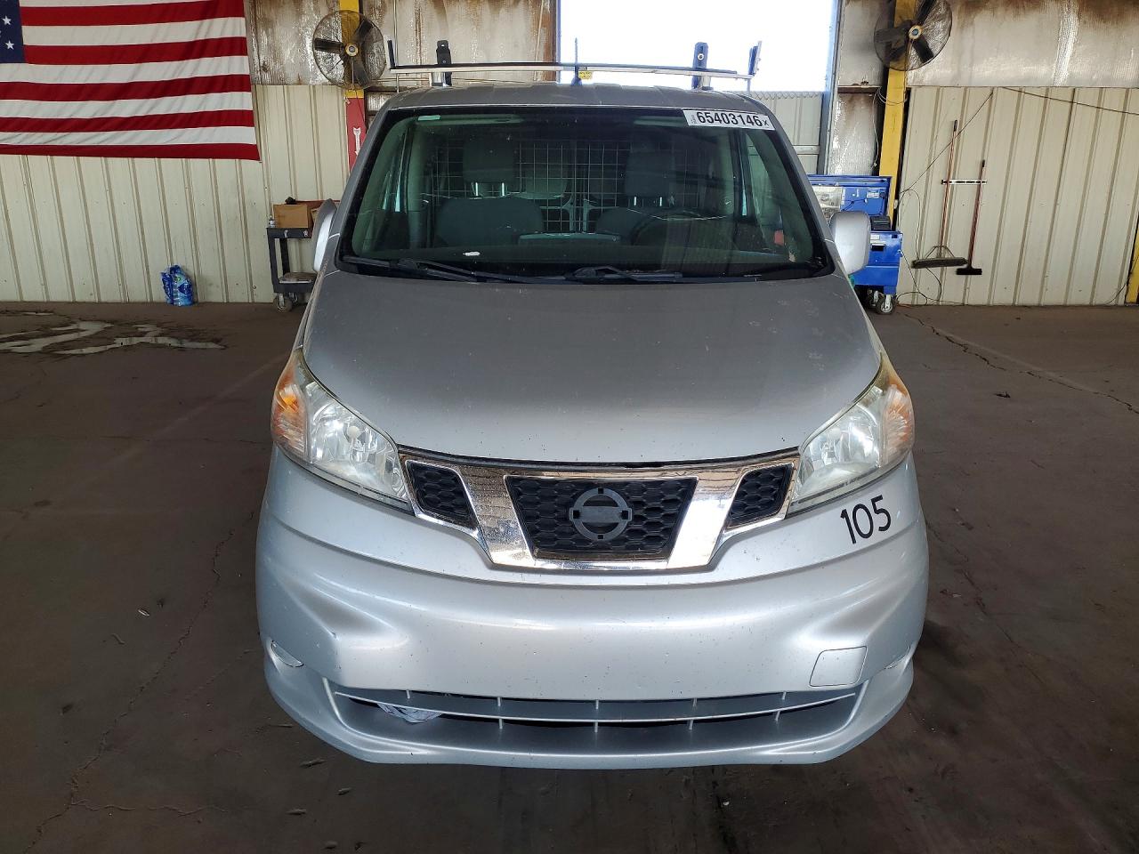2013 Nissan Nv200 S White vin: 3N6CM0KN2DK697354