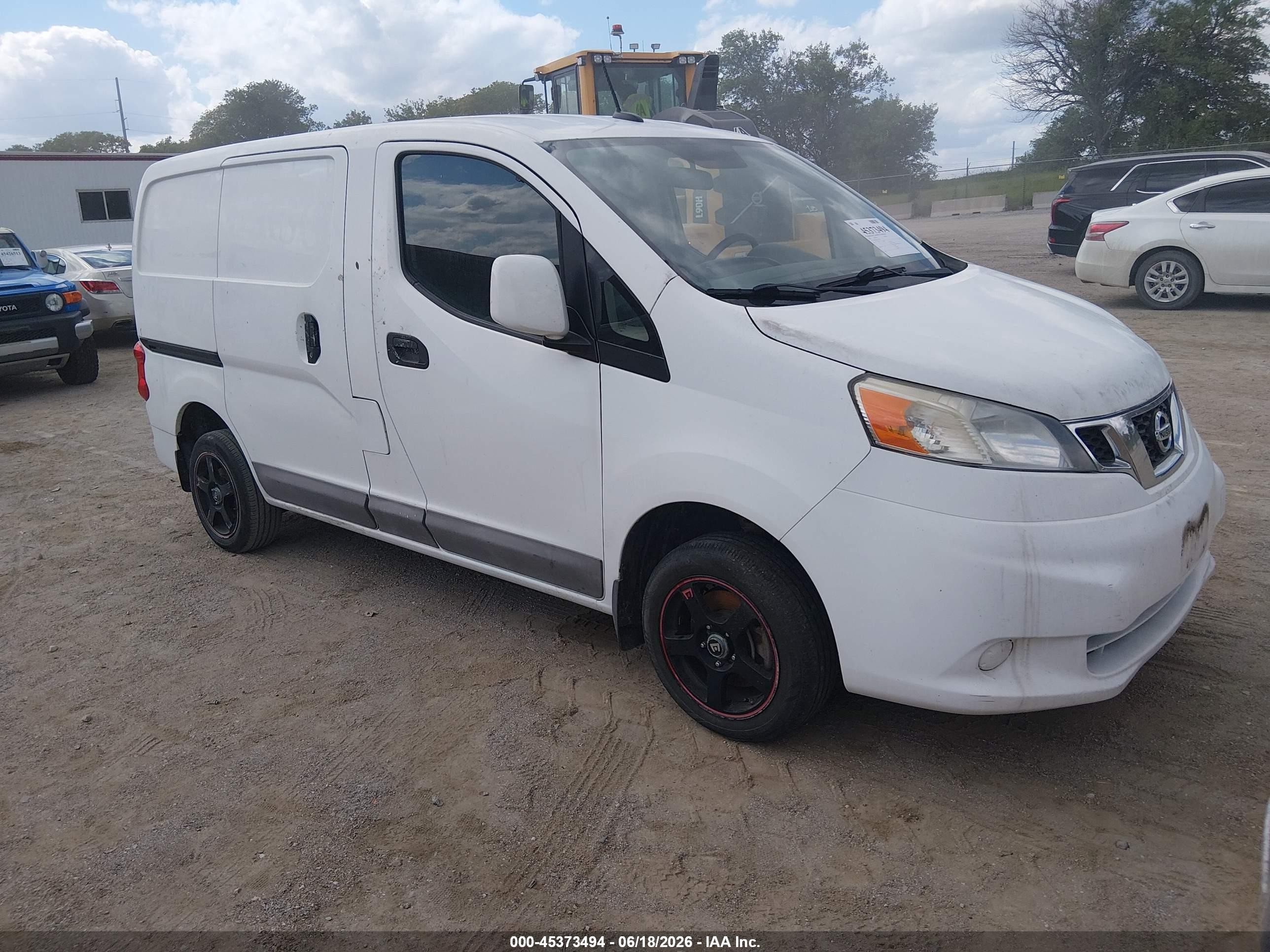 2014 Nissan Nv200 Sv White vin: 3N6CM0KN2EK695587