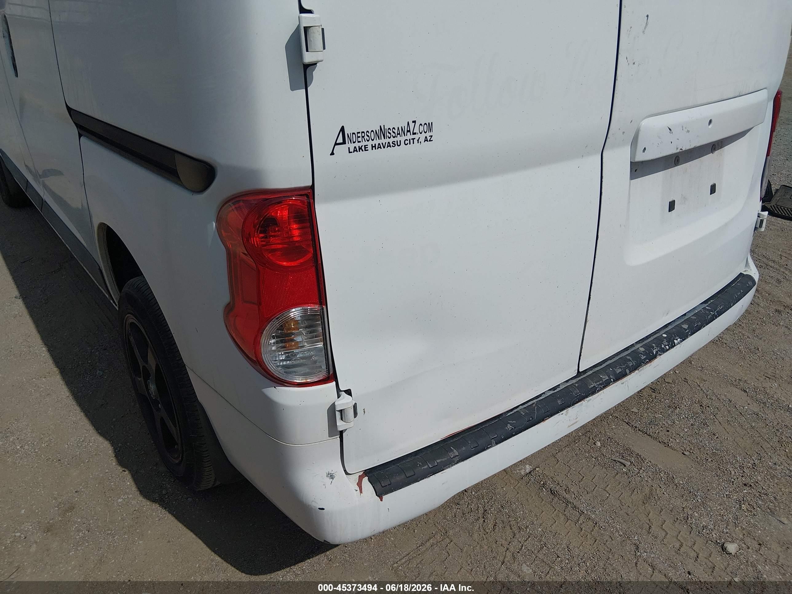 2014 Nissan Nv200 Sv White vin: 3N6CM0KN2EK695587