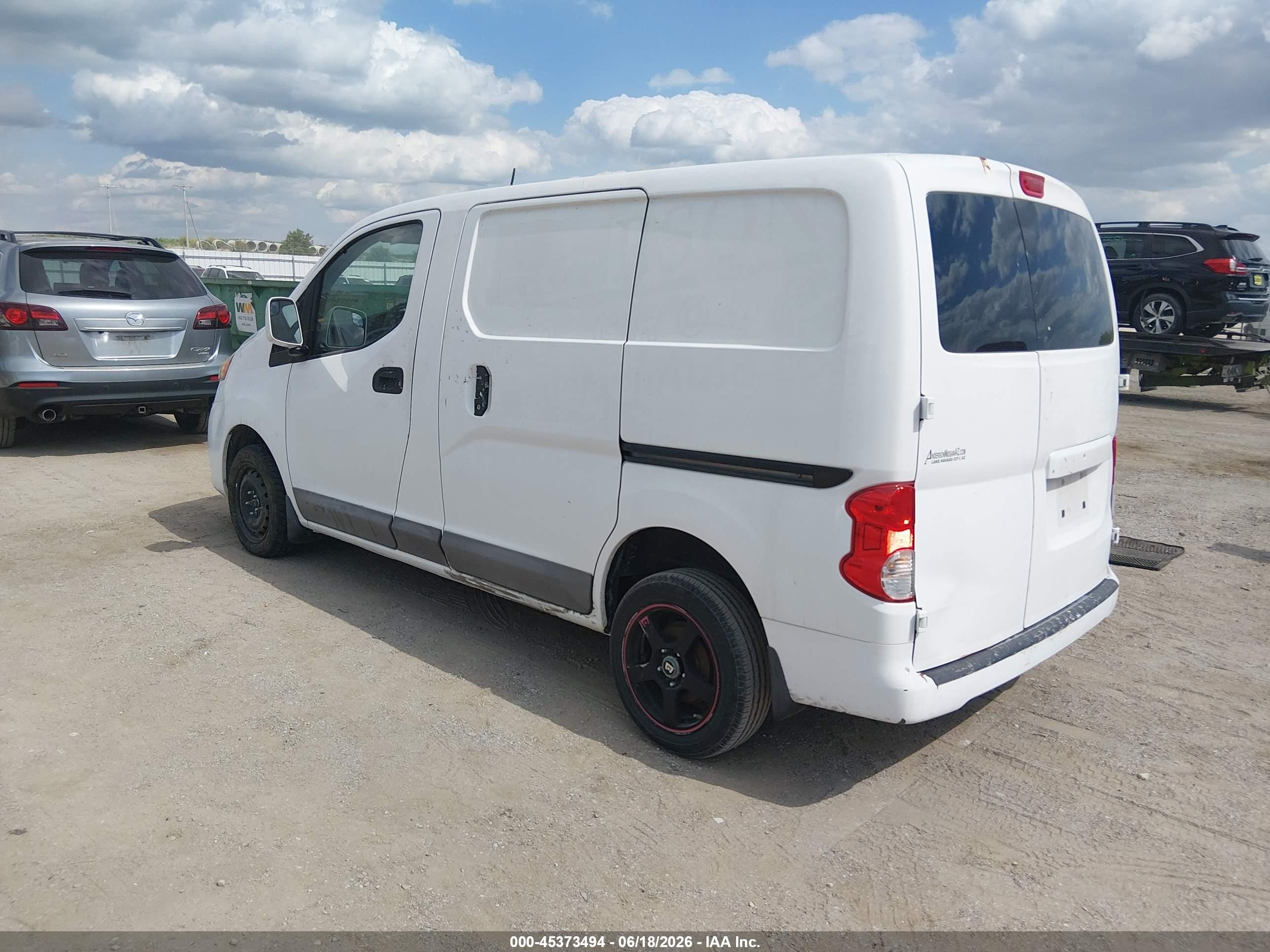 2014 Nissan Nv200 Sv White vin: 3N6CM0KN2EK695587