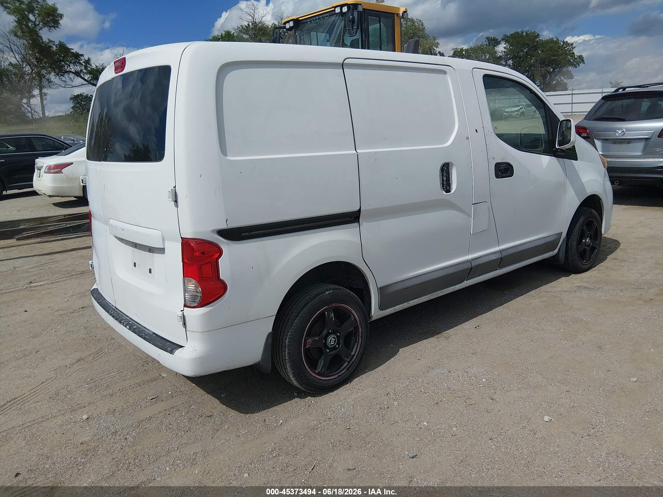 2014 Nissan Nv200 Sv White vin: 3N6CM0KN2EK695587