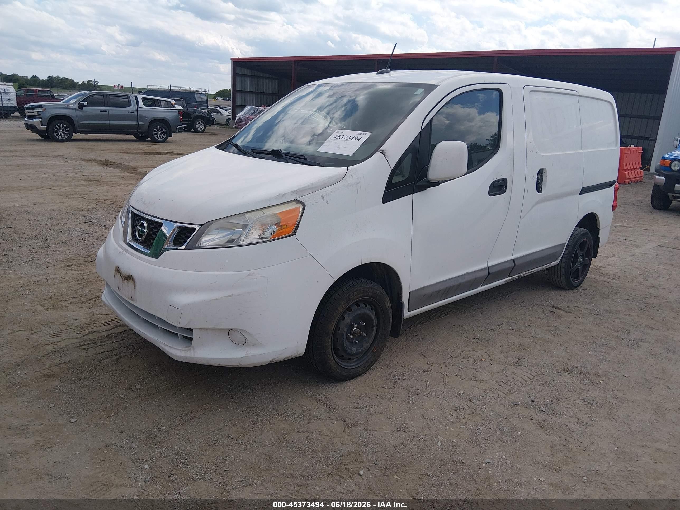 2014 Nissan Nv200 Sv White vin: 3N6CM0KN2EK695587