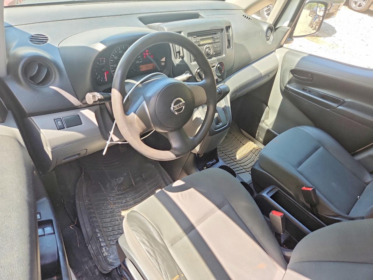 2014 Nissan Nv200 S White vin: 3N6CM0KN2EK696304