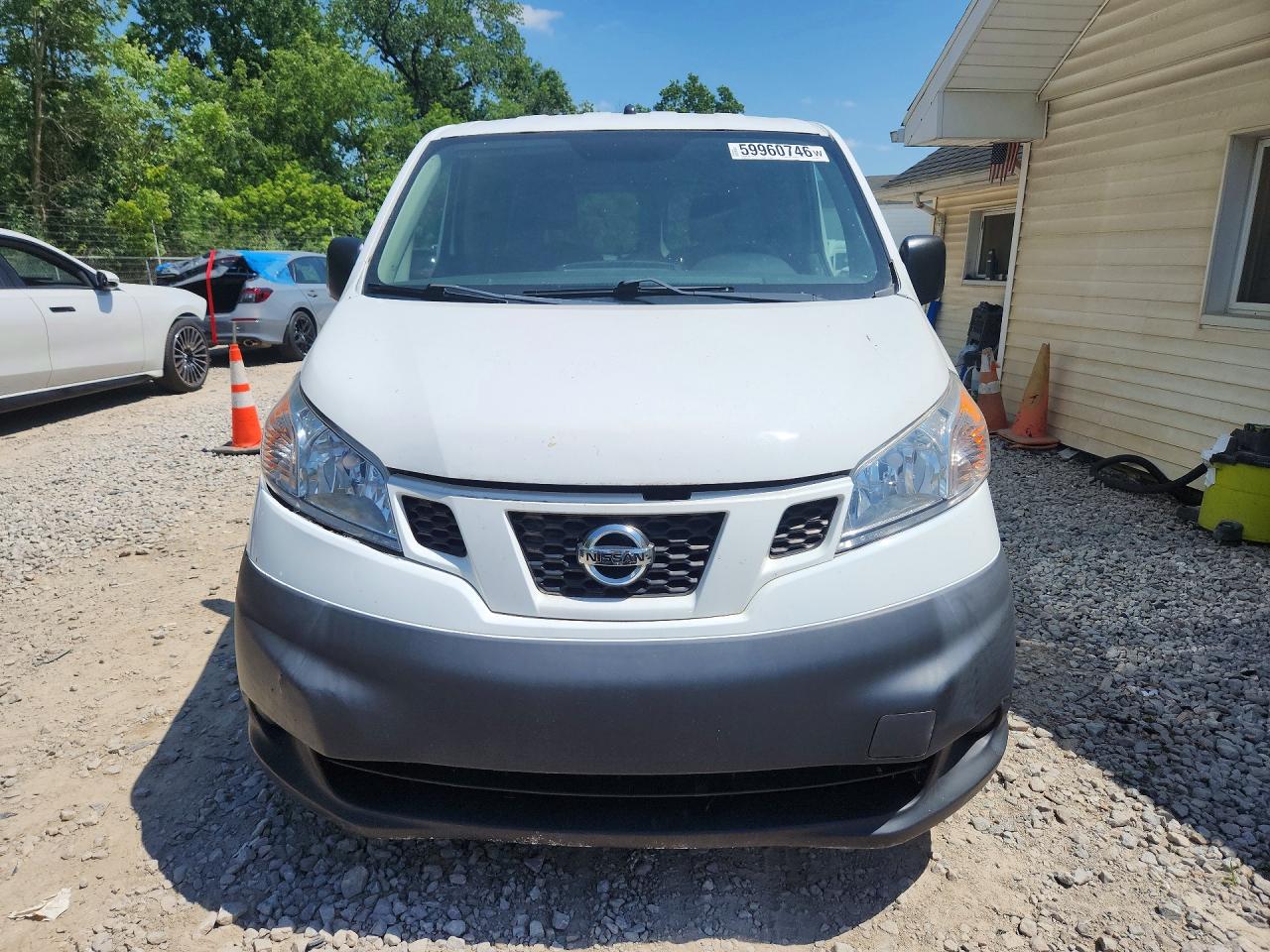 2014 Nissan Nv200 S White vin: 3N6CM0KN2EK696304