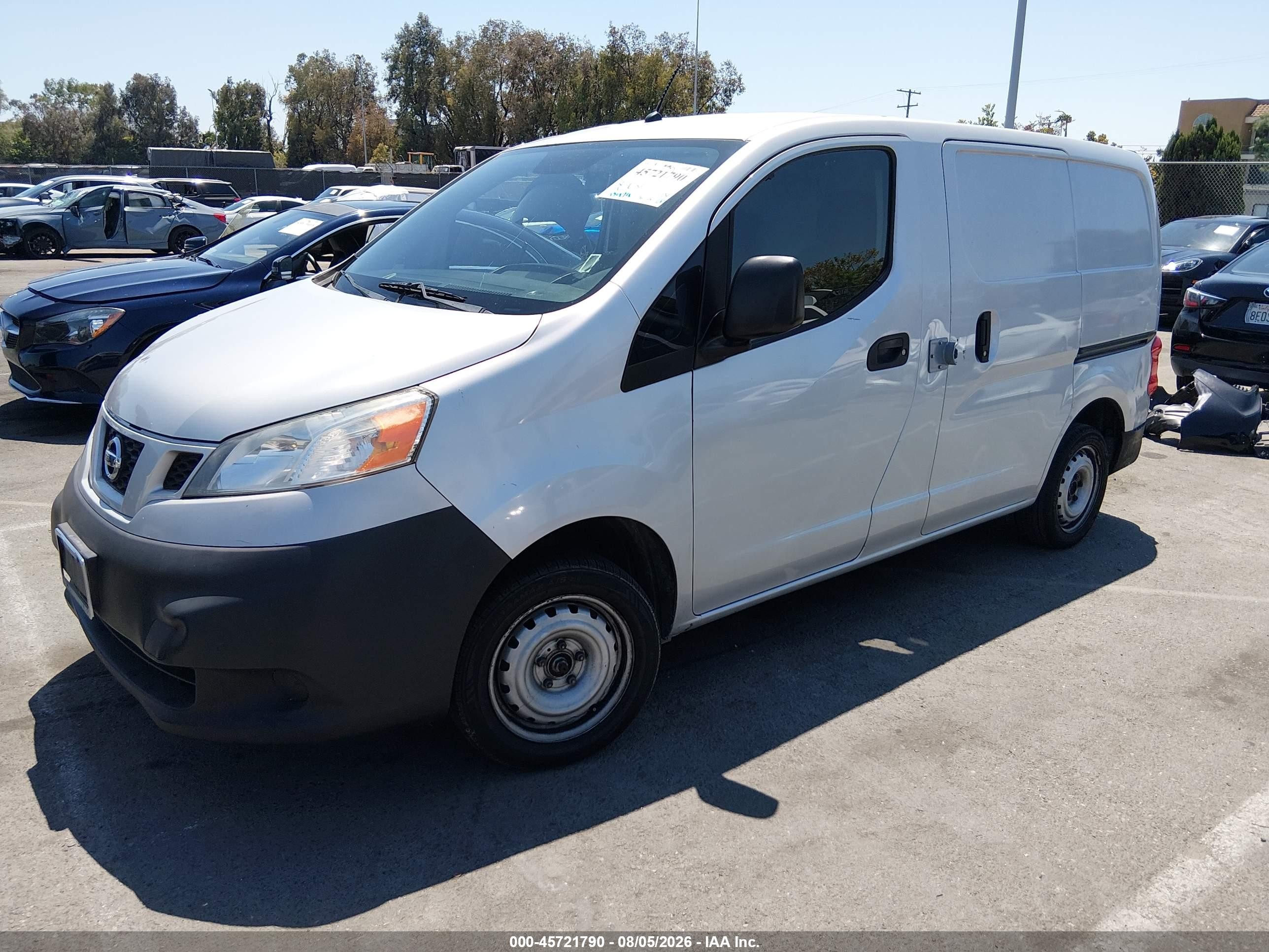2015 Nissan Nv200 S Серебряный vin: 3N6CM0KN2FK691153