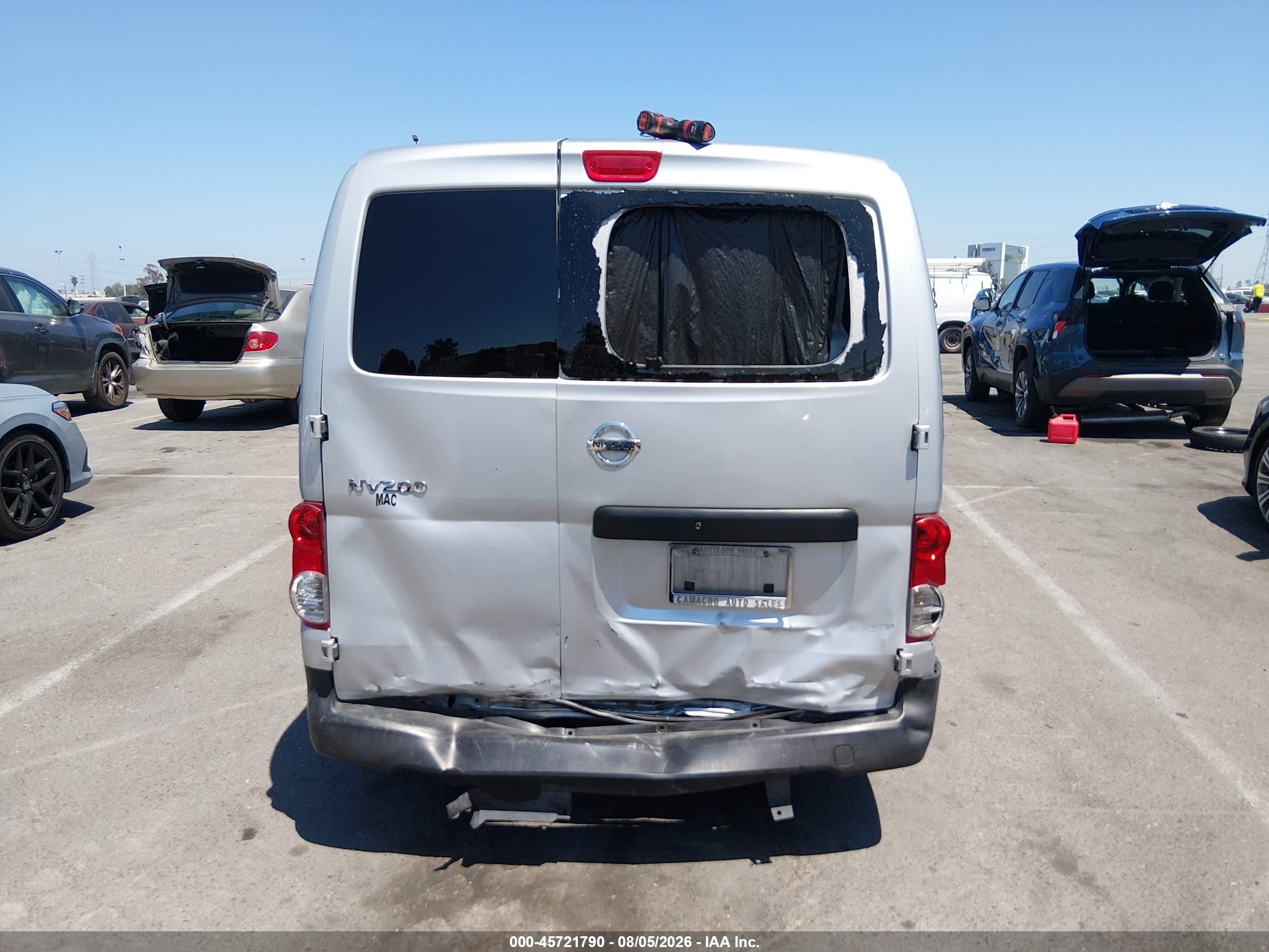 2015 Nissan Nv200 S Серебряный vin: 3N6CM0KN2FK691153