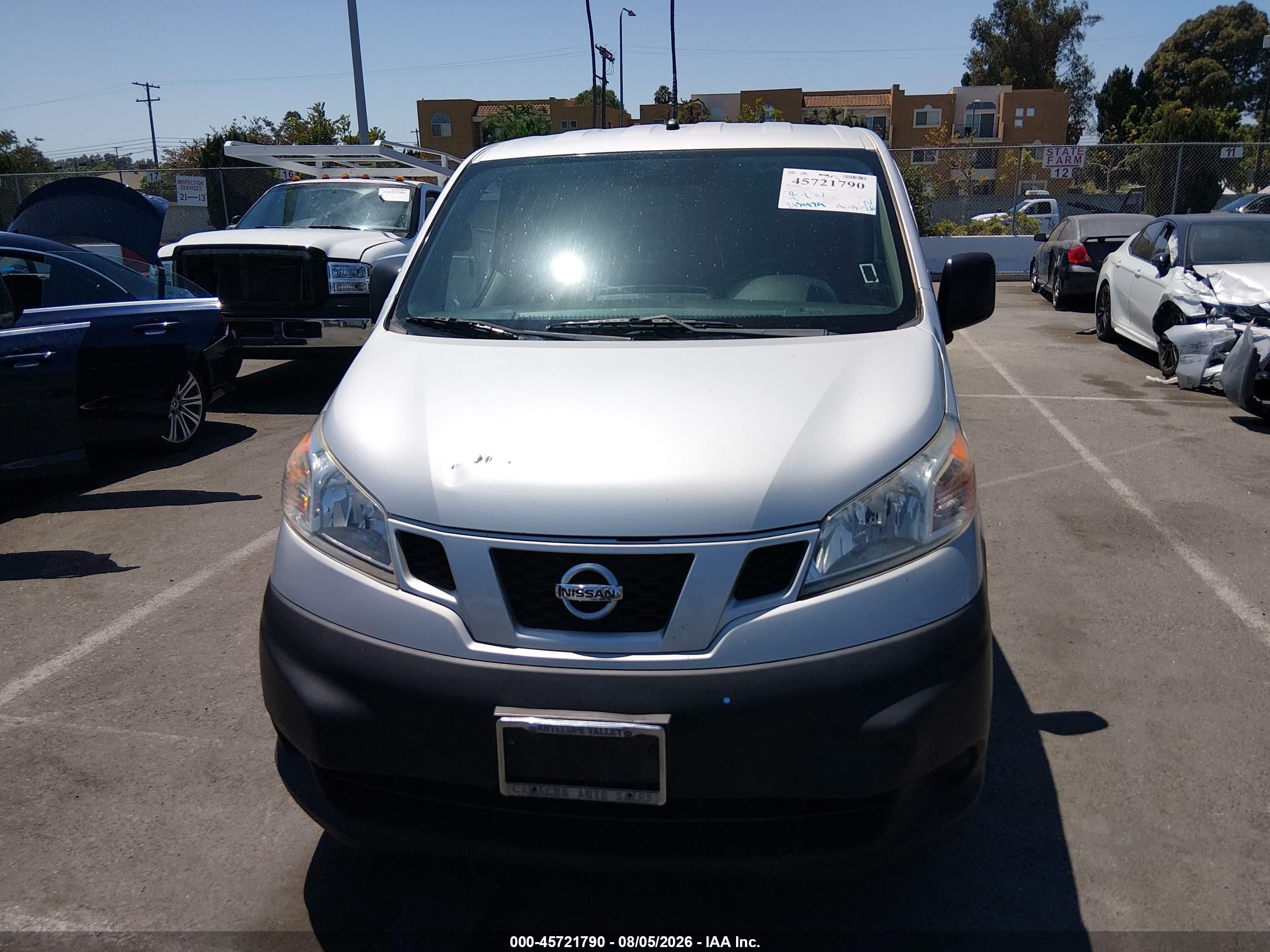 2015 Nissan Nv200 S Серебряный vin: 3N6CM0KN2FK691153