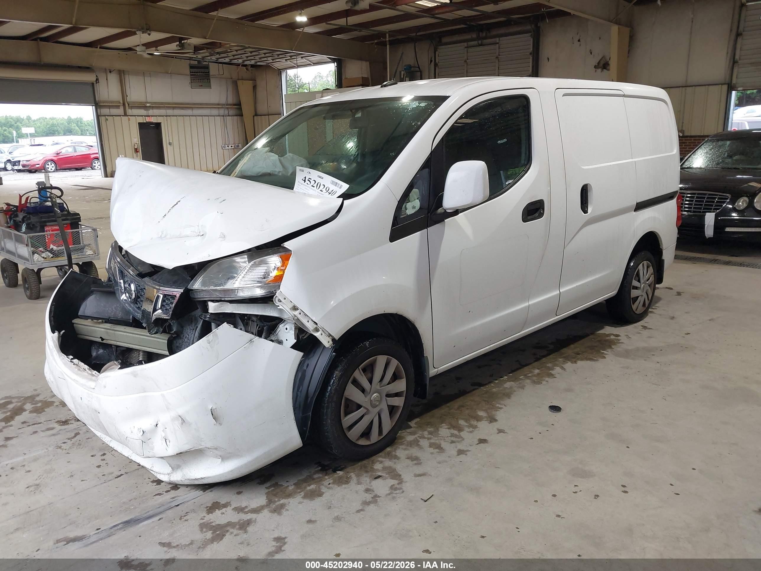 2015 Nissan Nv200 Sv White vin: 3N6CM0KN2FK708176
