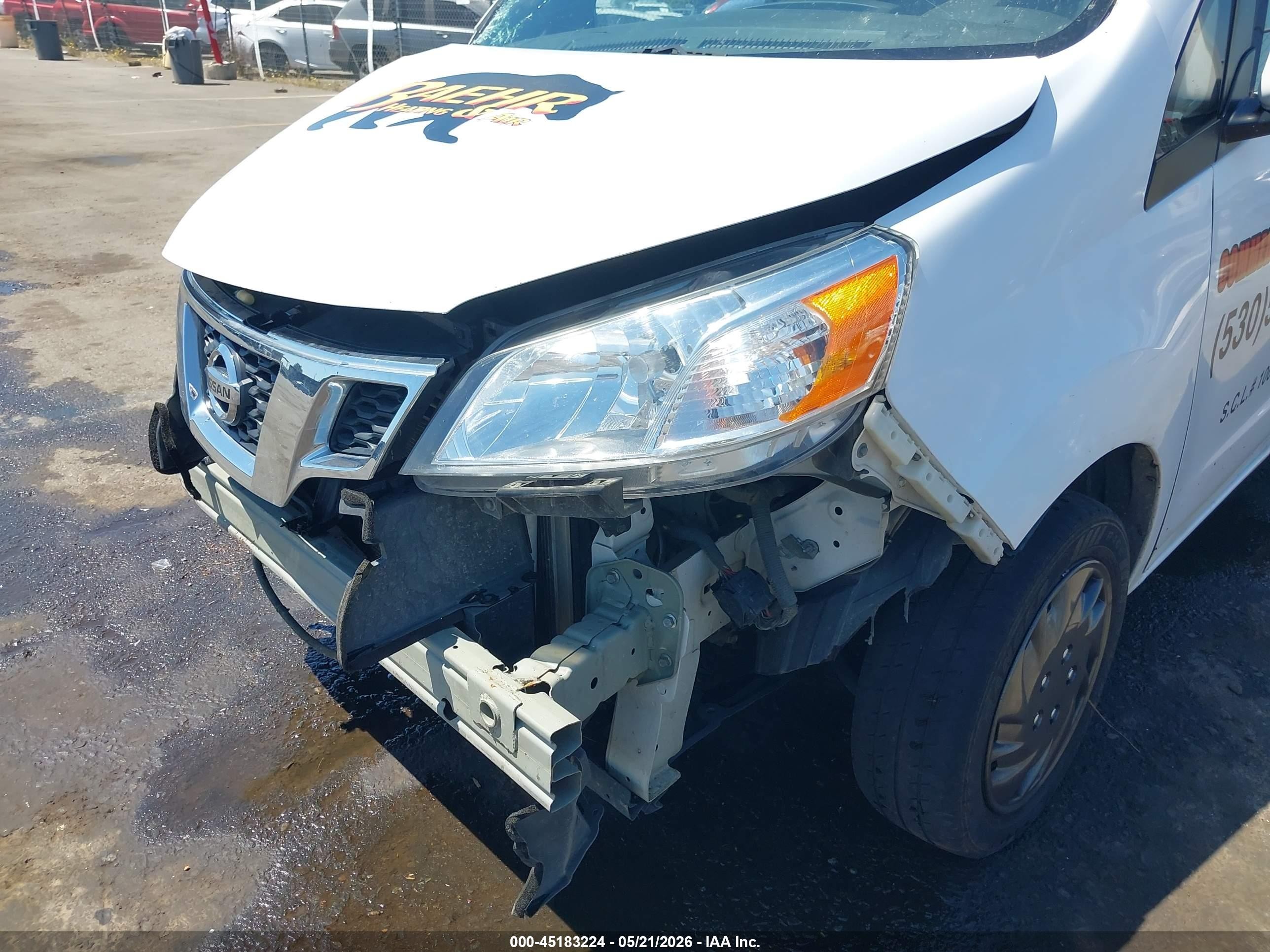 2017 Nissan Nv200 S/sv White vin: 3N6CM0KN2HK691494