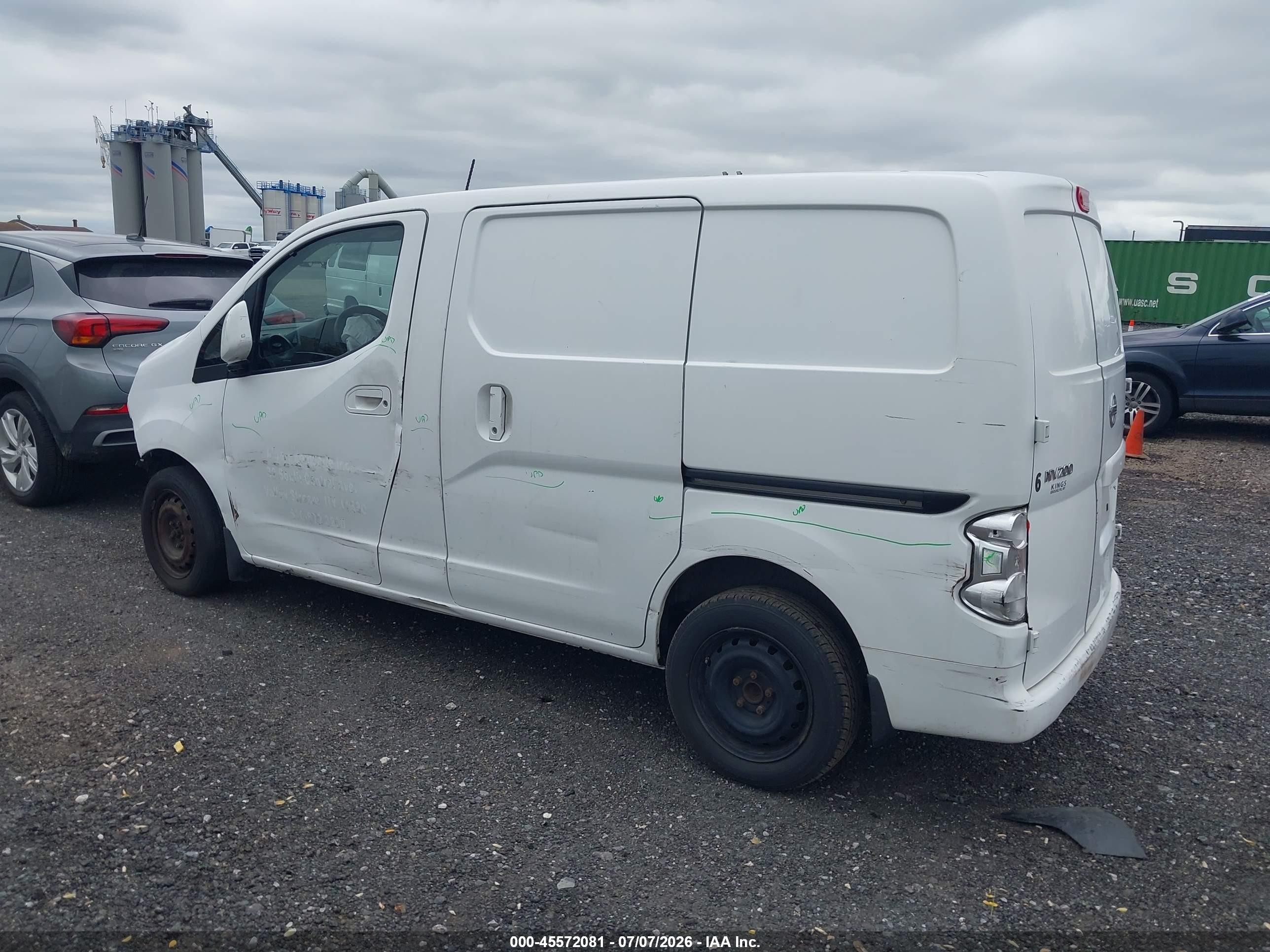 2013 Nissan Nv200 Sv White vin: 3N6CM0KN3DK692986
