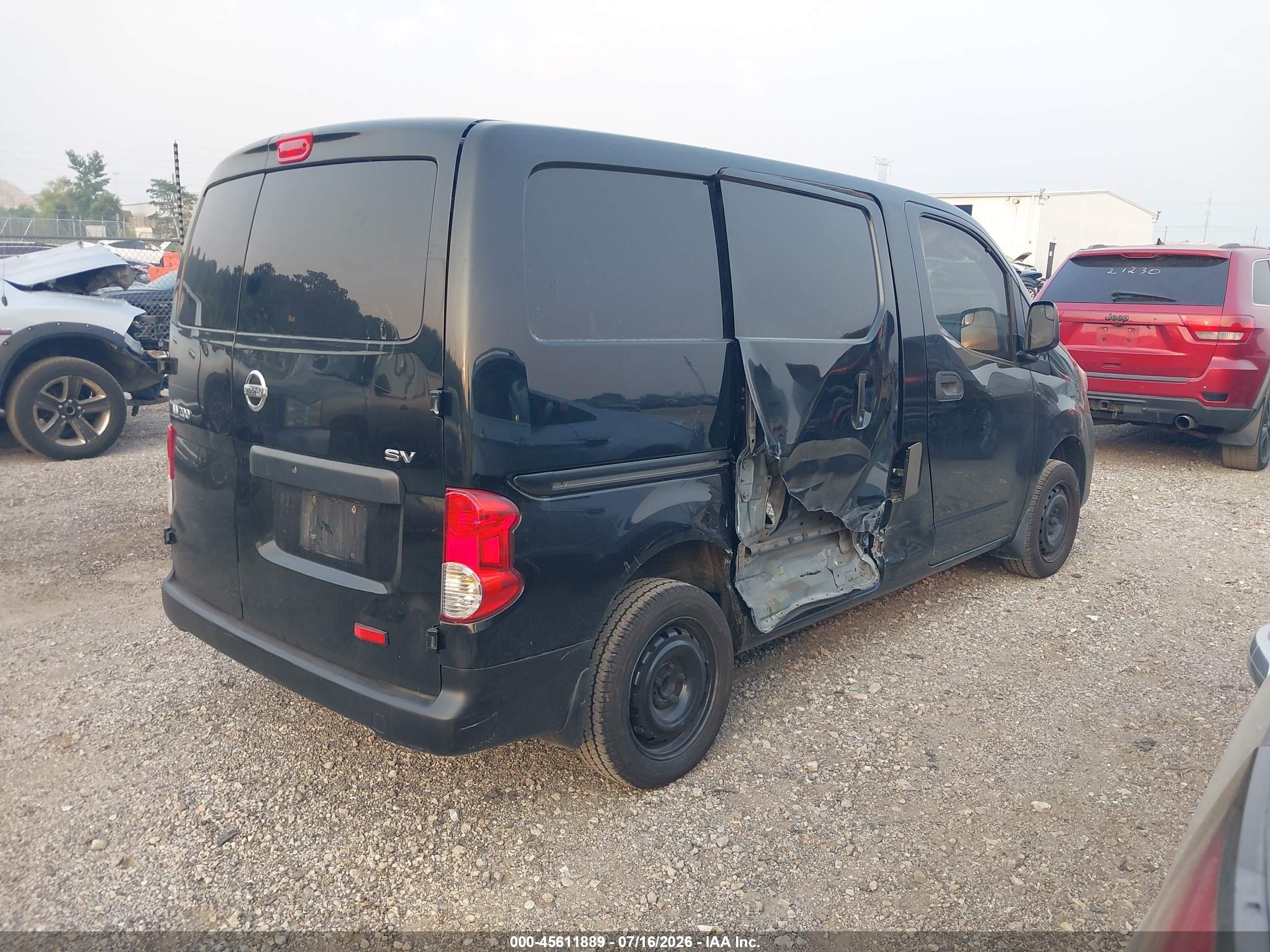2013 Nissan Nv200 Sv Black vin: 3N6CM0KN3DK693314