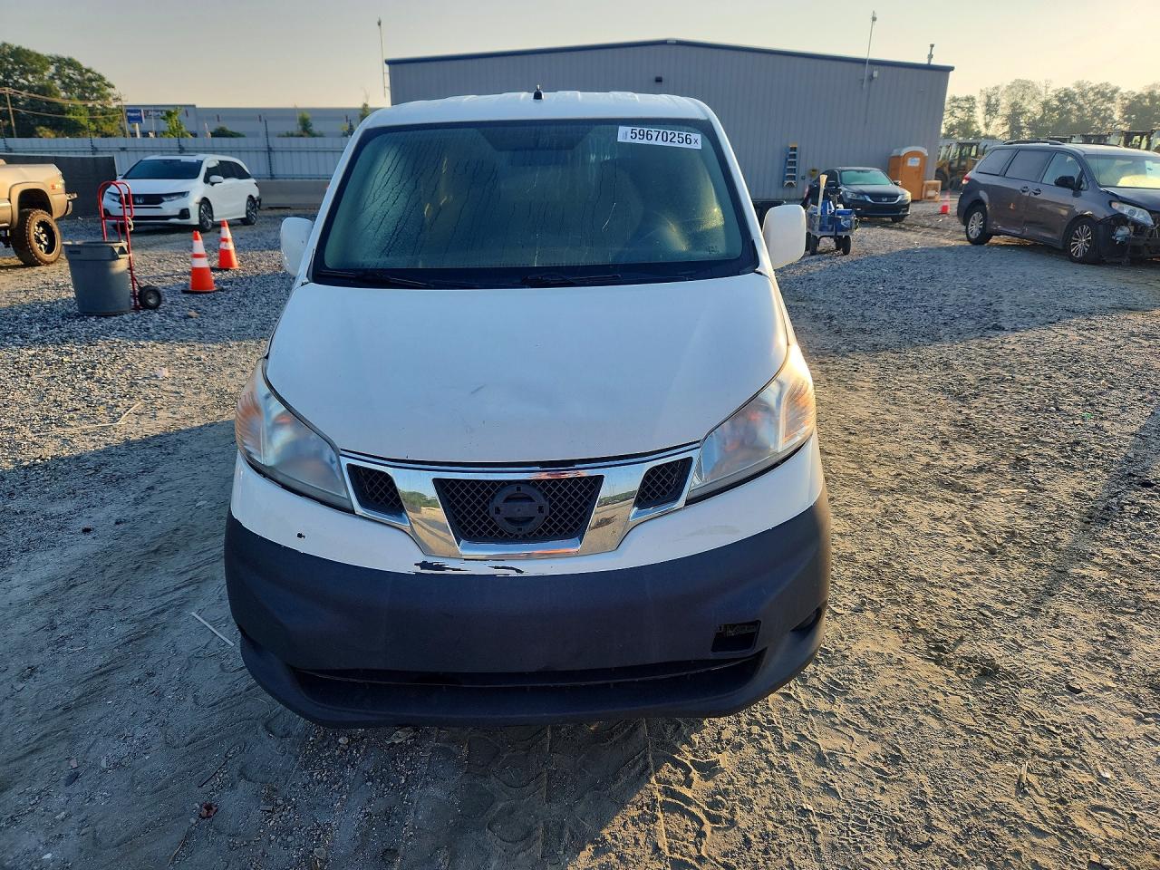 2014 Nissan Nv200 Sv White vin: 3N6CM0KN3EK691094