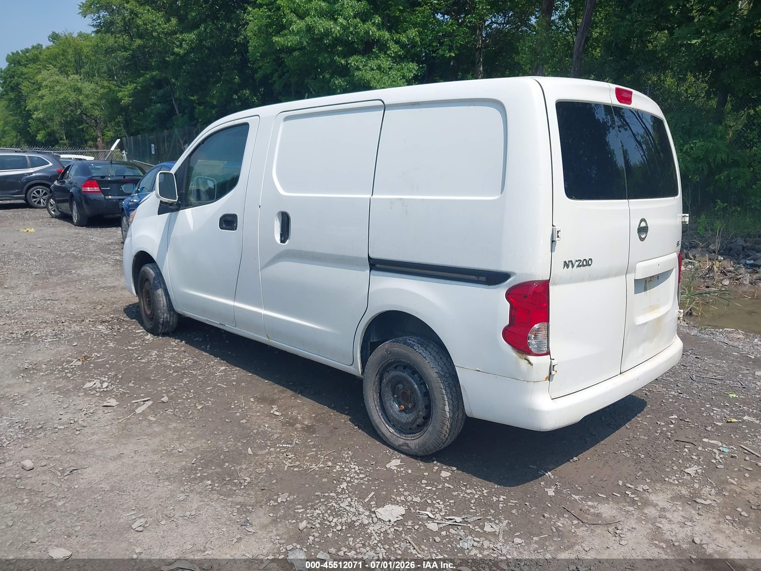 2014 Nissan Nv200 Sv White vin: 3N6CM0KN3EK698658