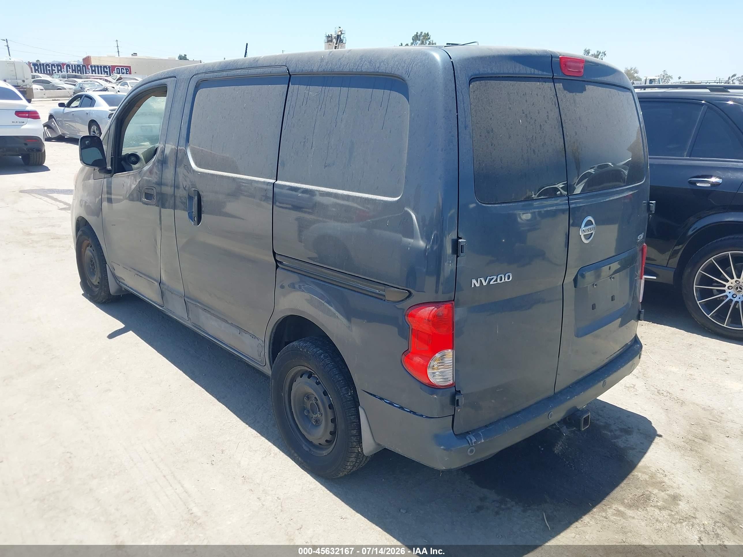 2015 Nissan Nv200 Sv Blue vin: 3N6CM0KN3FK700460