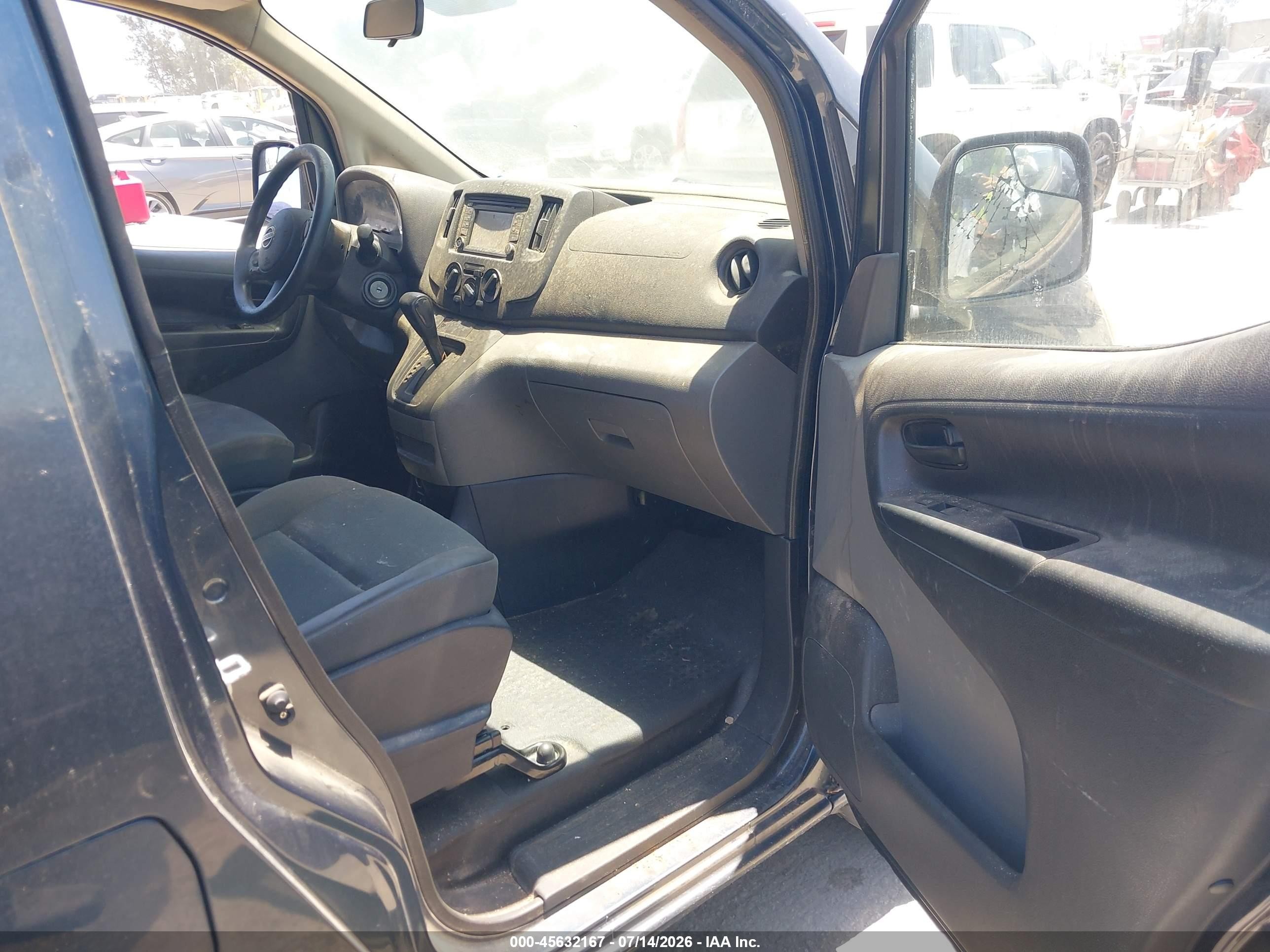 2015 Nissan Nv200 Sv Blue vin: 3N6CM0KN3FK700460