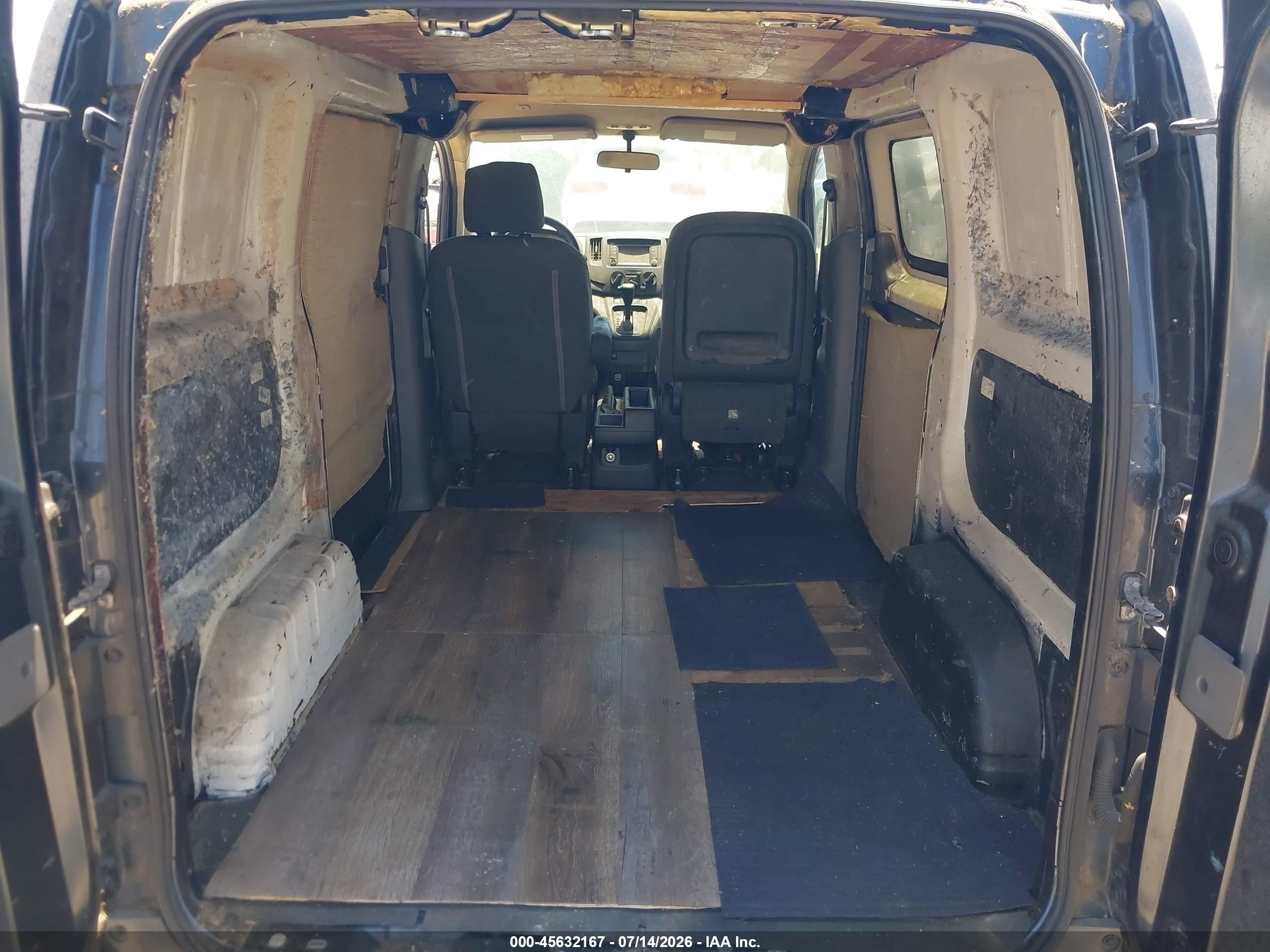 2015 Nissan Nv200 Sv Blue vin: 3N6CM0KN3FK700460
